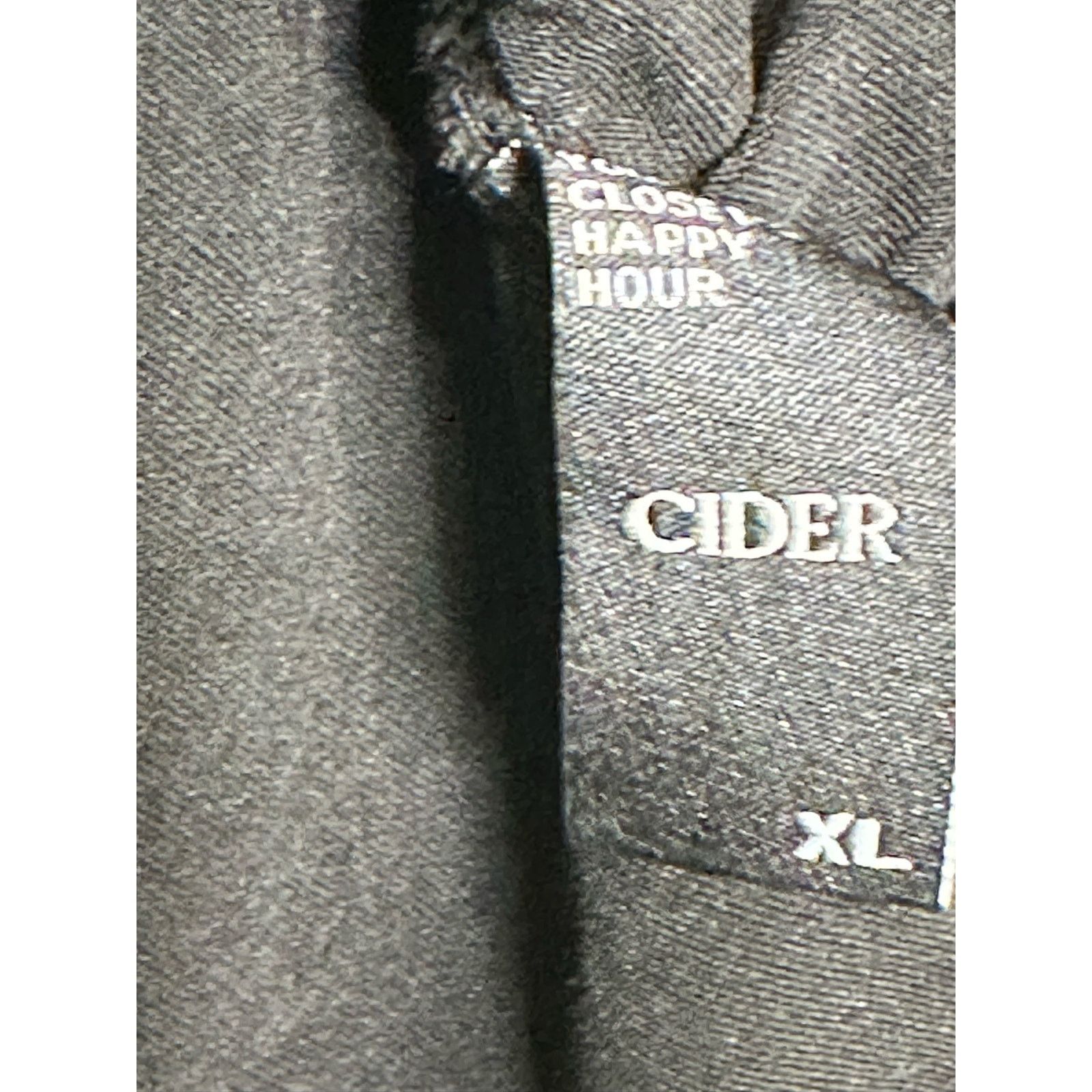 Cider Cider black cut out short sleeves top size XL Size XL / US 12-14 / IT 48-50 - 3 Thumbnail