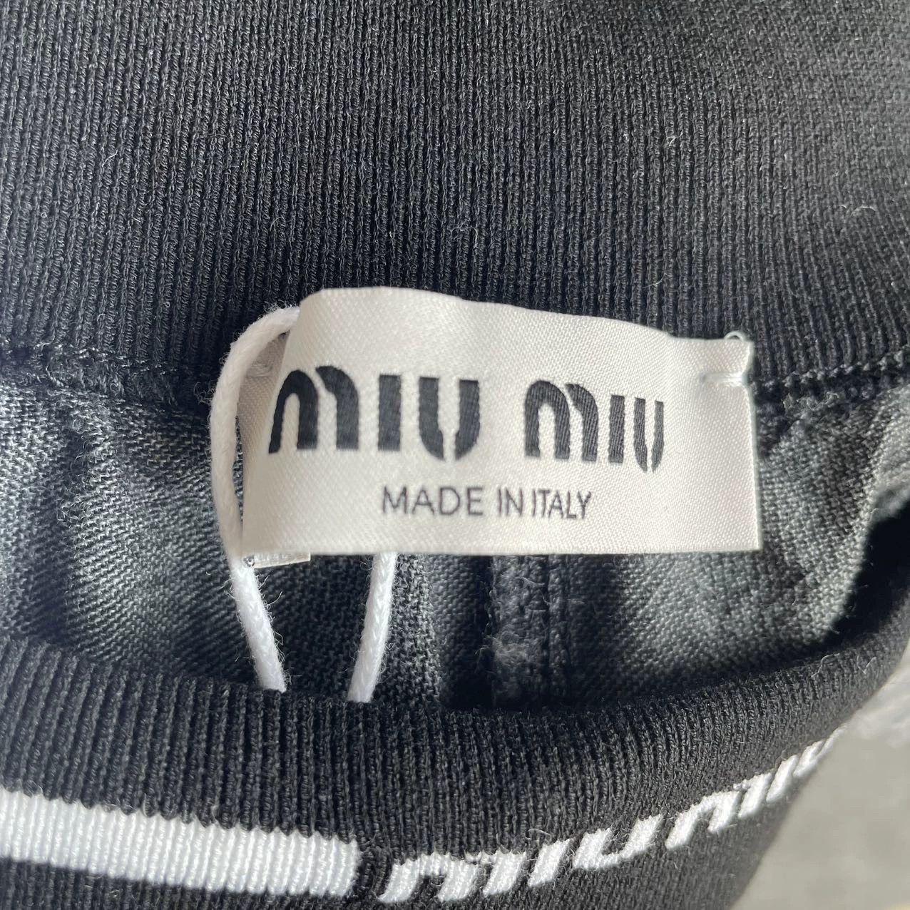 Miu Miu MIU MIU SS23 webbing high-waist casual pants 38 99new Size 26" / US 2 / IT 38 - 3 Thumbnail