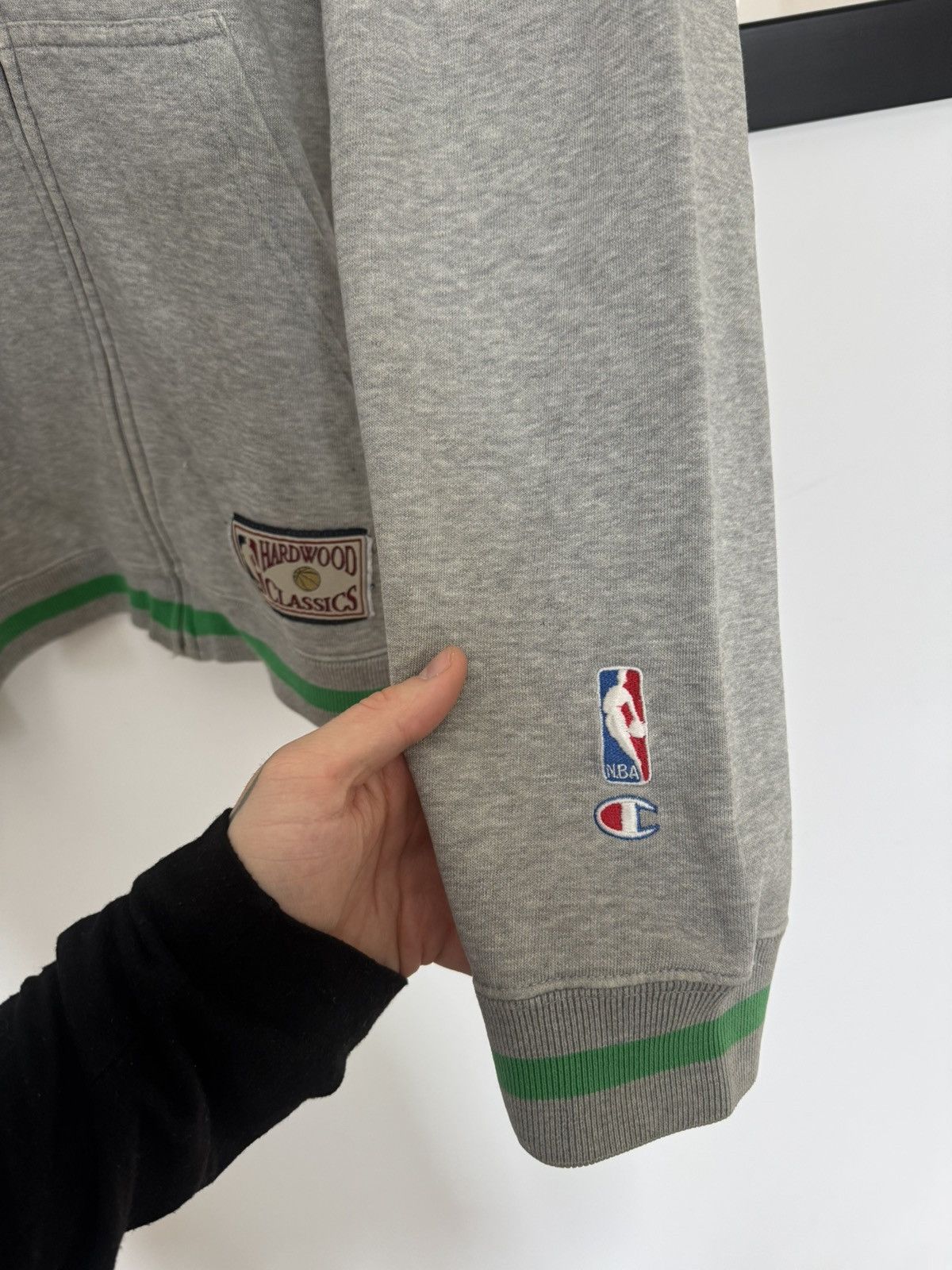 Champion Vintage Champion Boston Celtics Oversized NBA Zip Hoodie Size US XXL / EU 58 / 5 - 4 Thumbnail