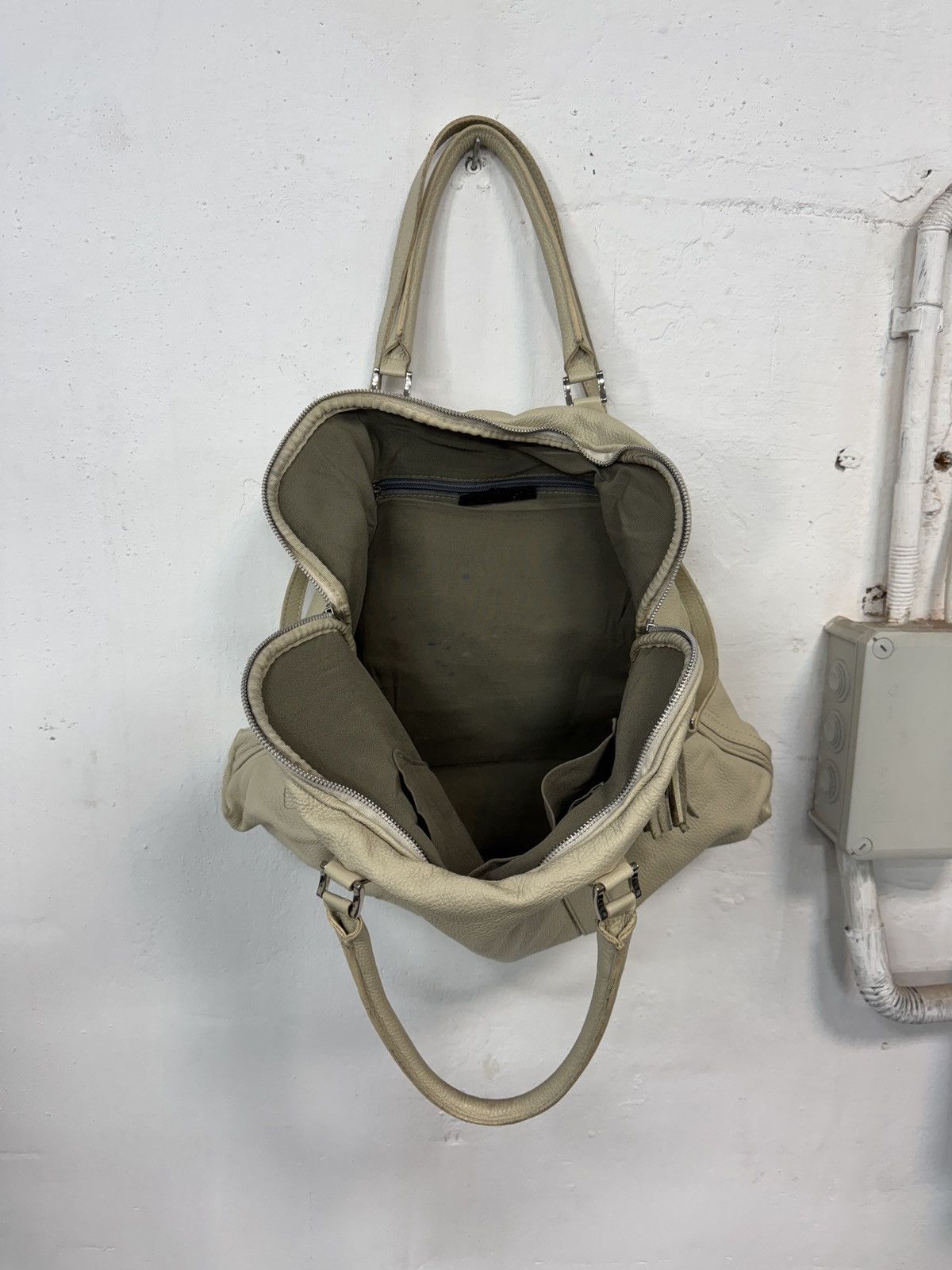 Japanese Brand Vintage y2k Archive Bag Real Leather Size ONE SIZE - 6 Thumbnail