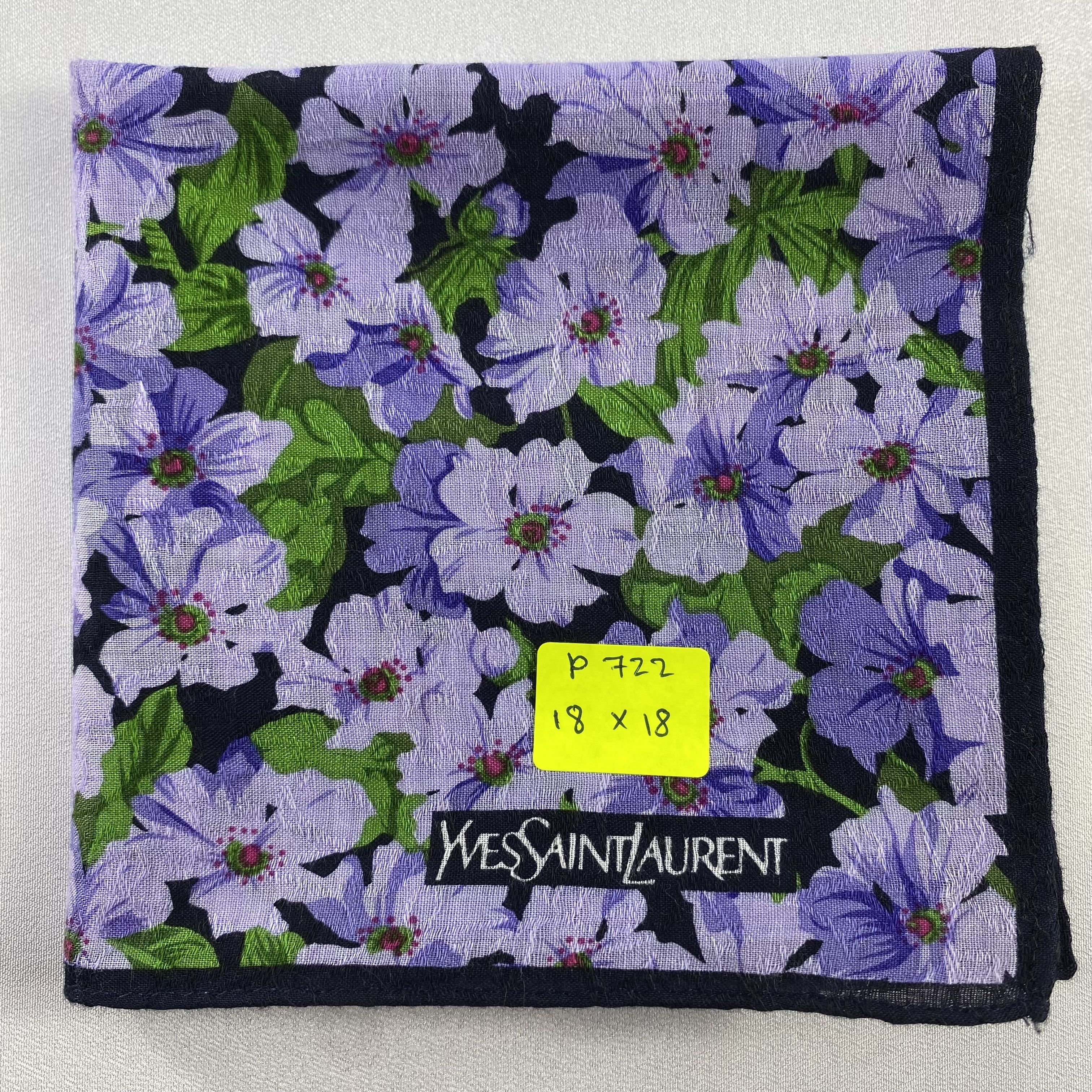 Vintage Yves Saint Laurent Neckerchief / Handkerchief-P722 Size ONE SIZE - 5 Thumbnail