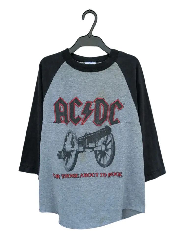 AC/DC Vintage ACDC For Those About To Rock Tour 2003 3q T-Shirt Size S / US 4 / IT 40 - 2 Thumbnail