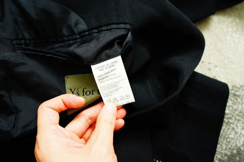 Yohji Yamamoto Yohji Yamamoto Yohji Yamamoto Black Tailored Suit Jacket Size US L / EU 52-54 / 3 - 7 Thumbnail