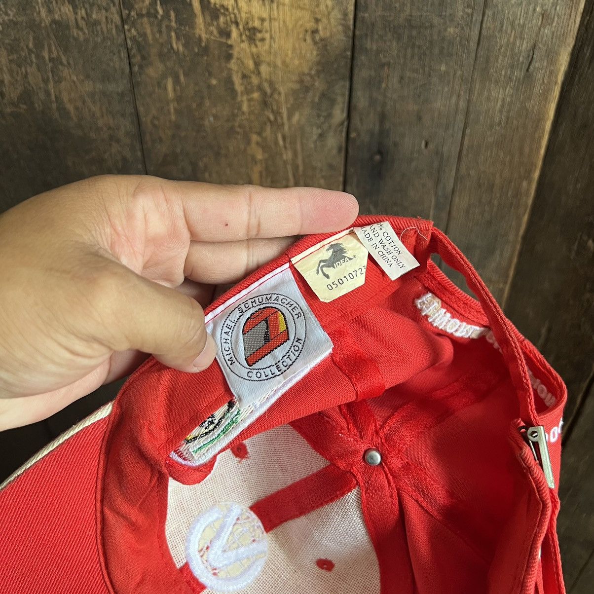 Vintage Michael Schumacher F1 World Championship 2000 Hat