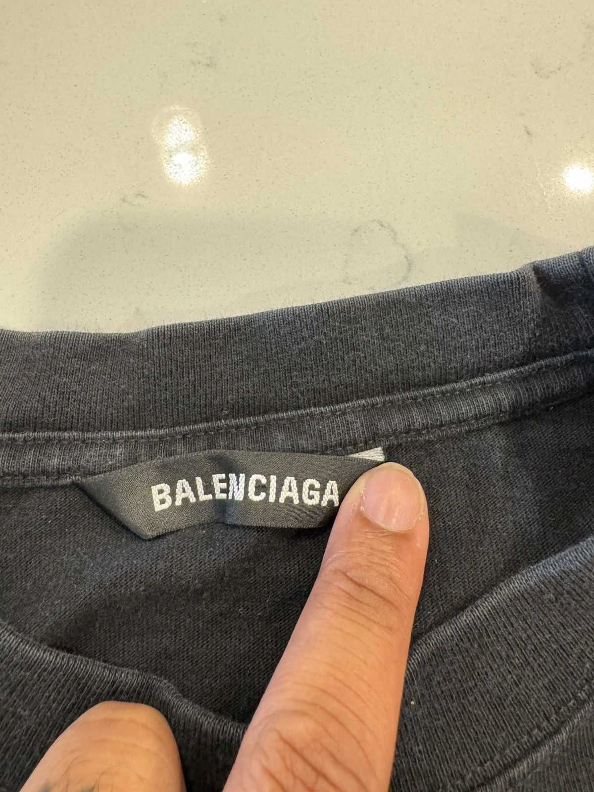 Balenciaga Balenciaga Logo T Shirt Medium Fit Size US M / EU 48-50 / 2 - 3 Thumbnail