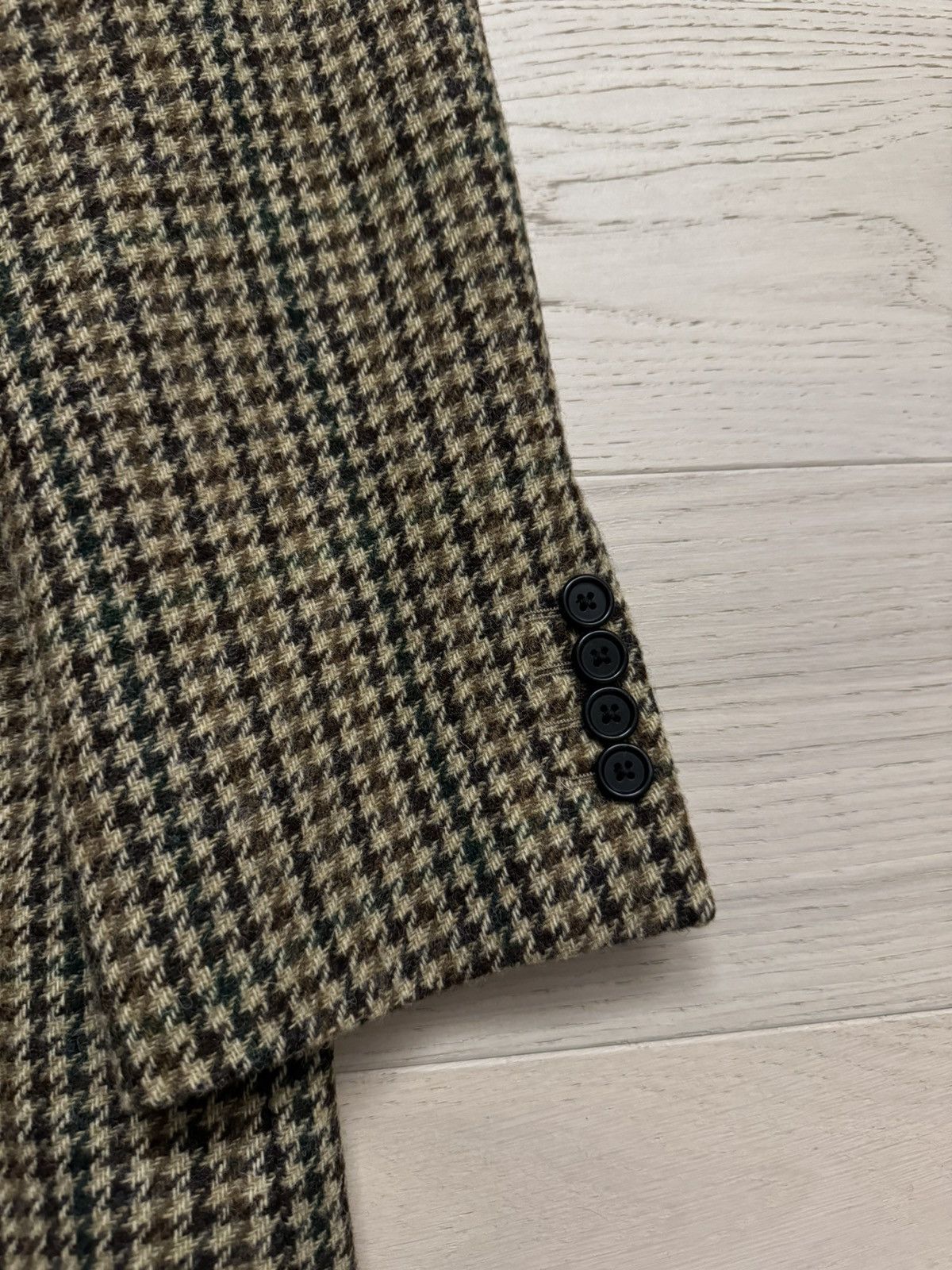 Celine Celine Tournon Houndstooth Prince of Wales Blazer Size US L / EU 52-54 / 3 - 3 Thumbnail