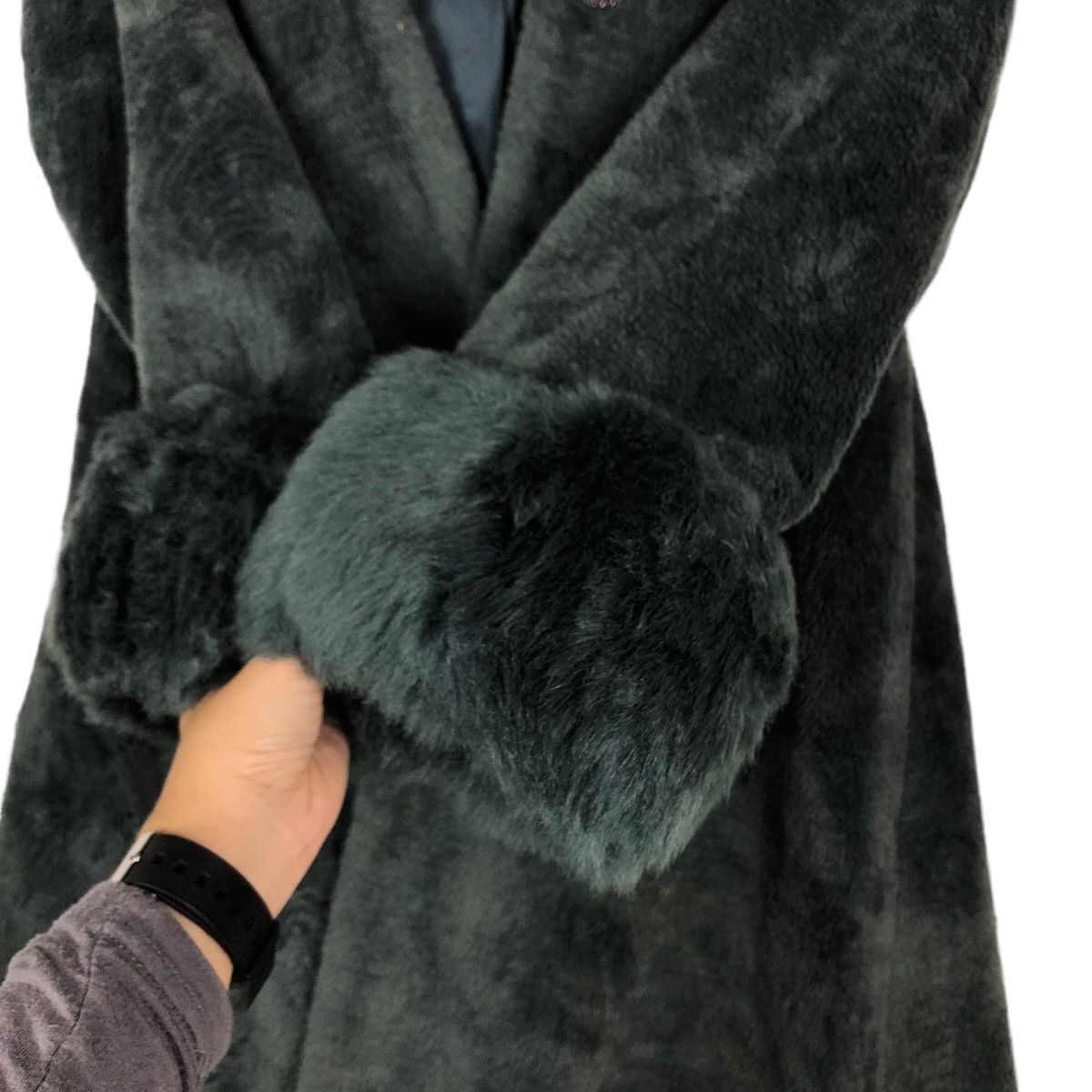 Japanese Brand 🔥Vintage Long Jacket Mink Fur Coats Double Collar Breasts Size US S / EU 44-46 / 1 - 16 Thumbnail