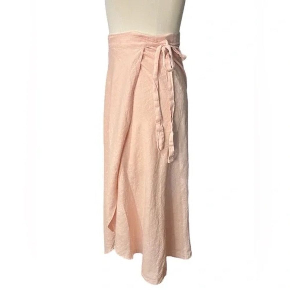 Other Aritzia Wilfred Eleta Skirt Linen Wrap Midi skirt size smal Size 28" / US 6 / IT 42 - 3 Thumbnail