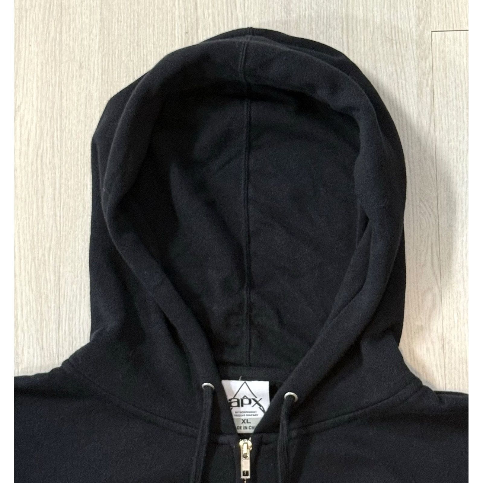 Vintage VINTAGE Bad Brains ‘Self-Titled’ Full-Zip Hoodie XL ROIR Independent Trading Company Hoodie Mens Black Graphic Print 80s Punk Rock Logo Size US XL / EU 56 / 4 - 6 Thumbnail