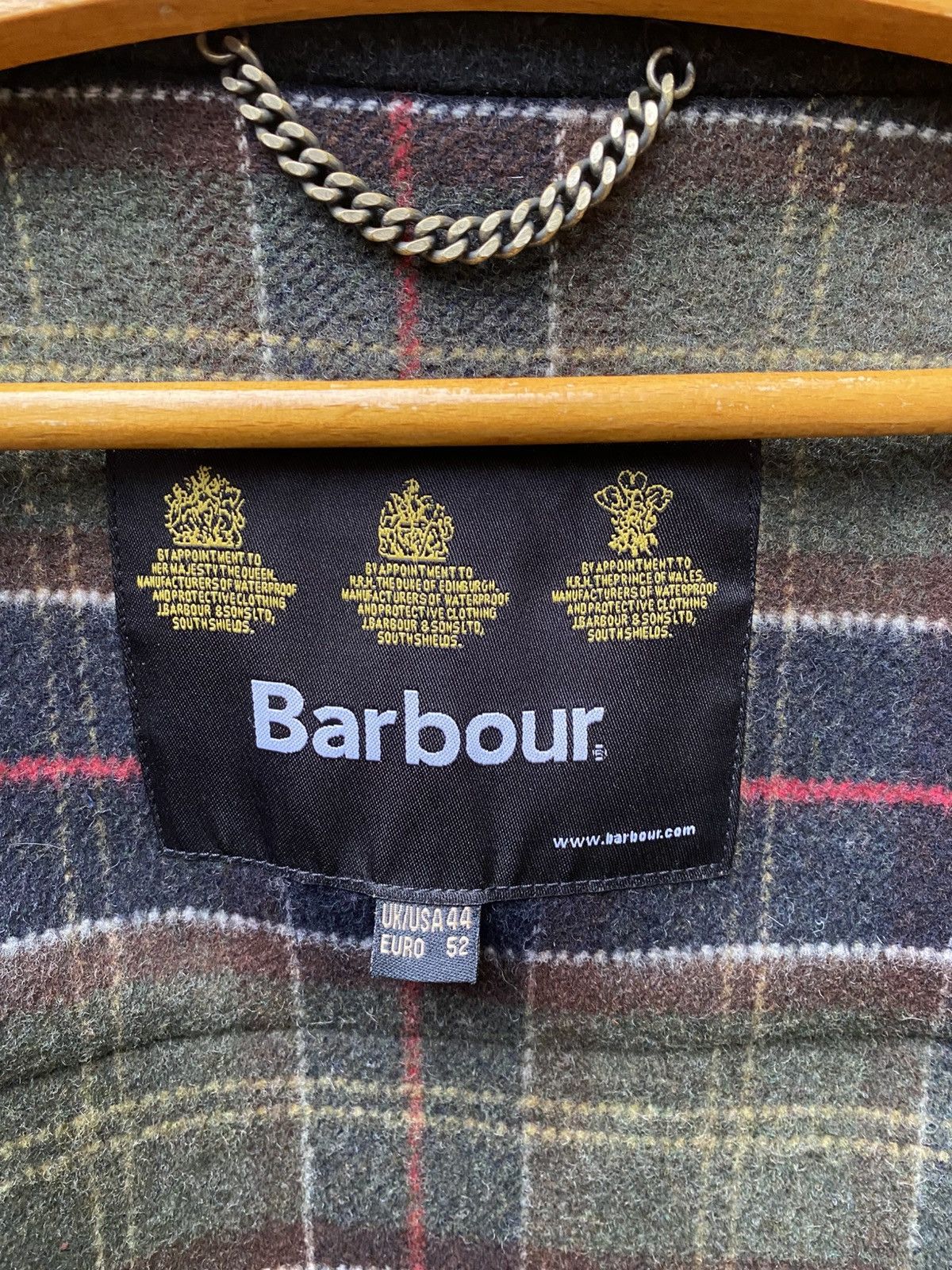 Barbour Barbour Classic Duffle Coat Wool Jacket Size Uk44 Eu52 Size US L / EU 52-54 / 3 - 15 Thumbnail