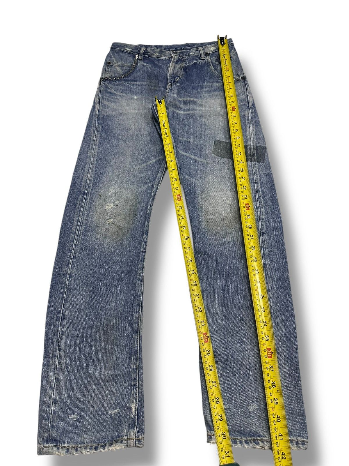 Hysteric Glamour × Japanese Brand Hysteric Glamour Vintage Jeans Slim Style With Faded Wash Size US 30 / EU 46 - 15 Thumbnail