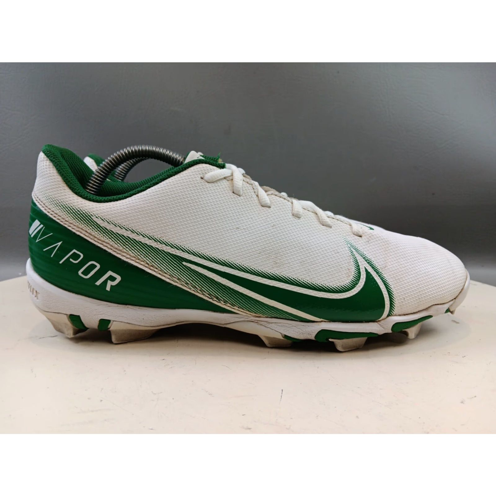 Nike Nike Men's Vapor Edge Shark Football Cleats Size 11.5 Green White CD0074 105 Size US 11 / EU 44 - 7 Thumbnail