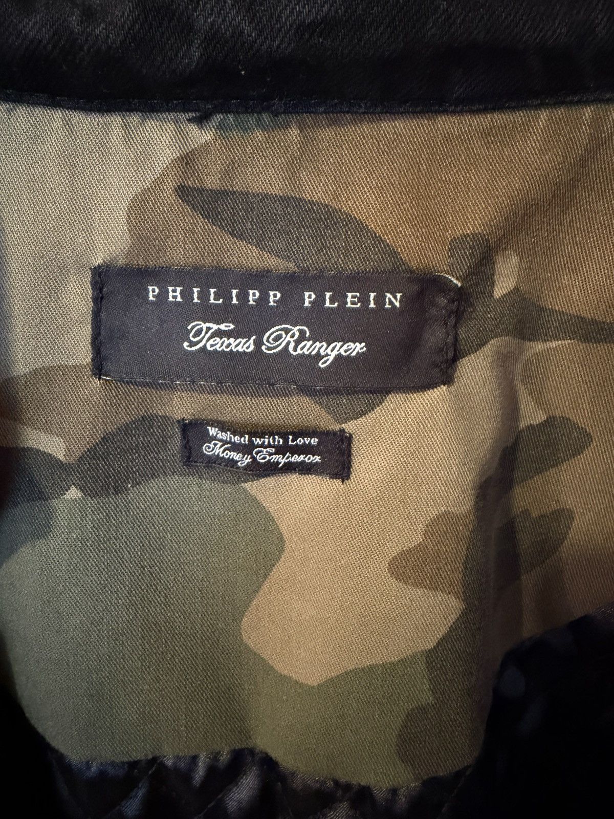 Philipp Plein Philipp Plein Luxury Leather Jacket – Excellent Size US L / EU 52-54 / 3 - 2 Thumbnail