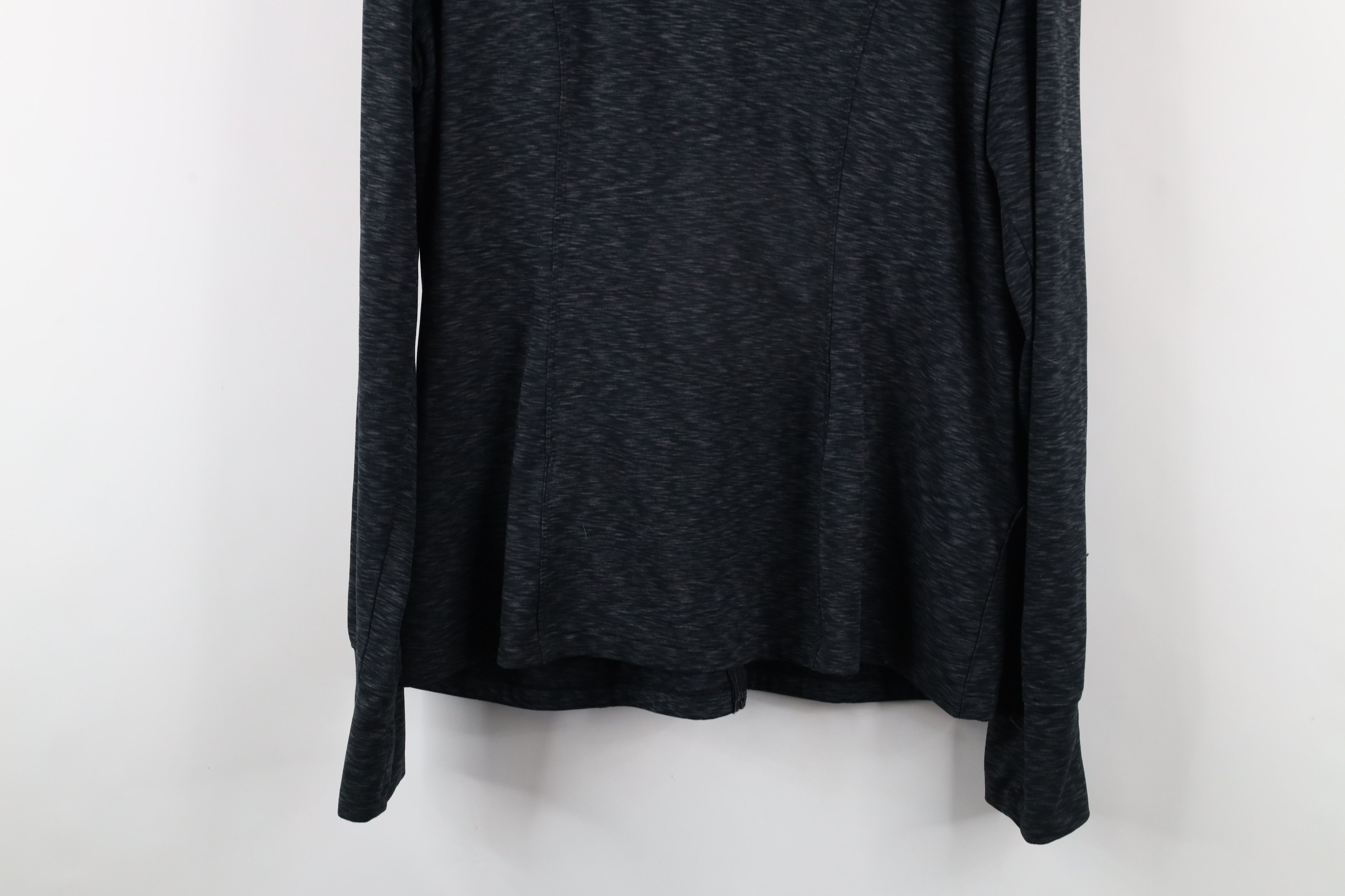 The North Face × Vintage The North Face Lightweight Knit Full Zip Hoodie Black Size XL / US 12-14 / IT 48-50 - 14 Thumbnail