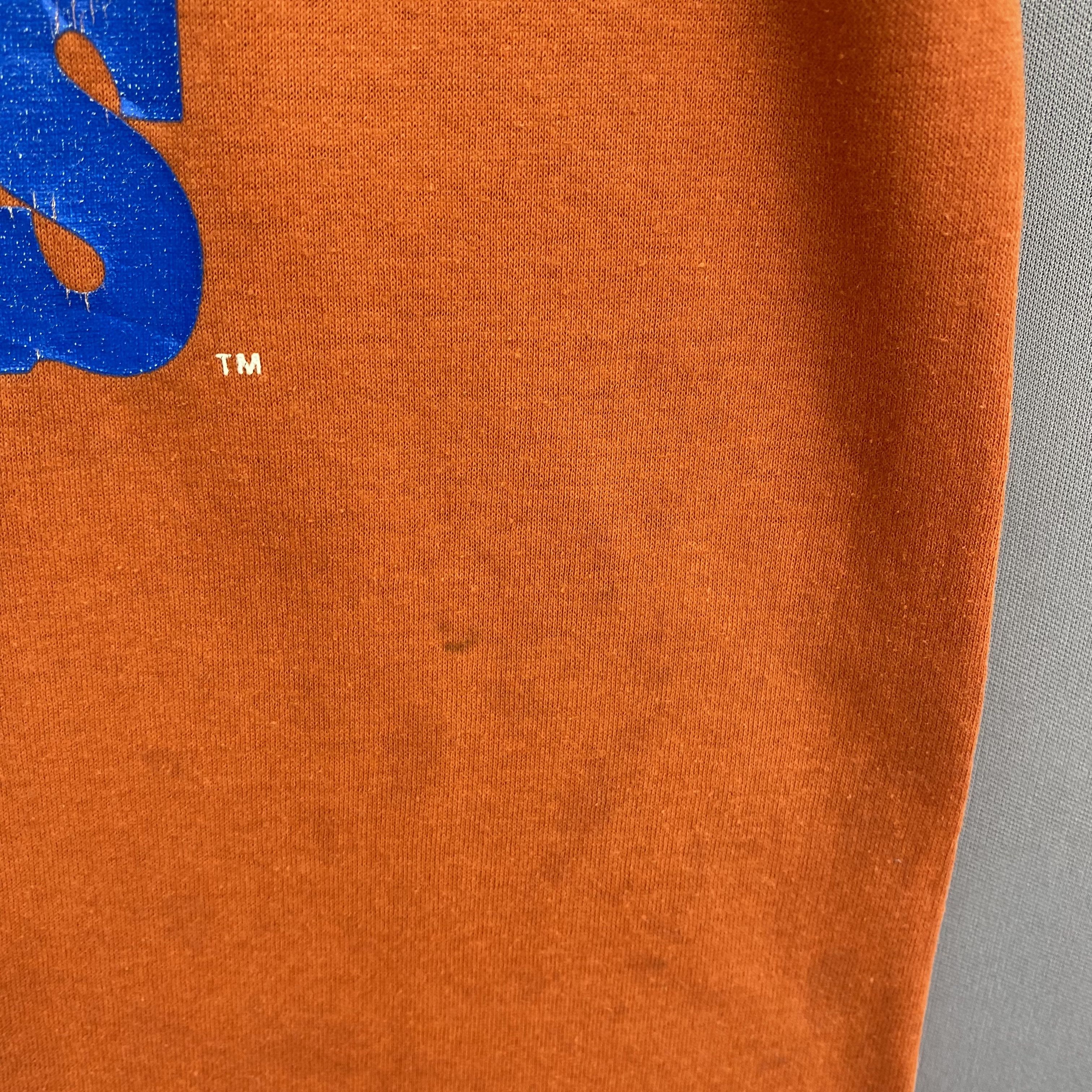 NFL × Vintage Vintage 80s NFL Denver Broncos T-Shirt Western Division Tees Size US S / EU 44-46 / 1 - 7 Thumbnail