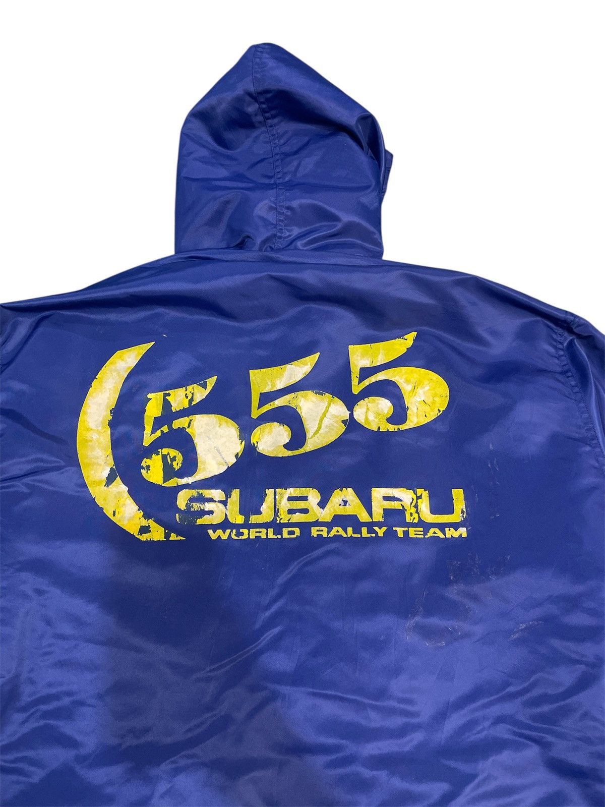 Japanese Brand Vintage 555 Subary World Rally Team by STi Long jacket Size US XL / EU 56 / 4 - 3 Thumbnail
