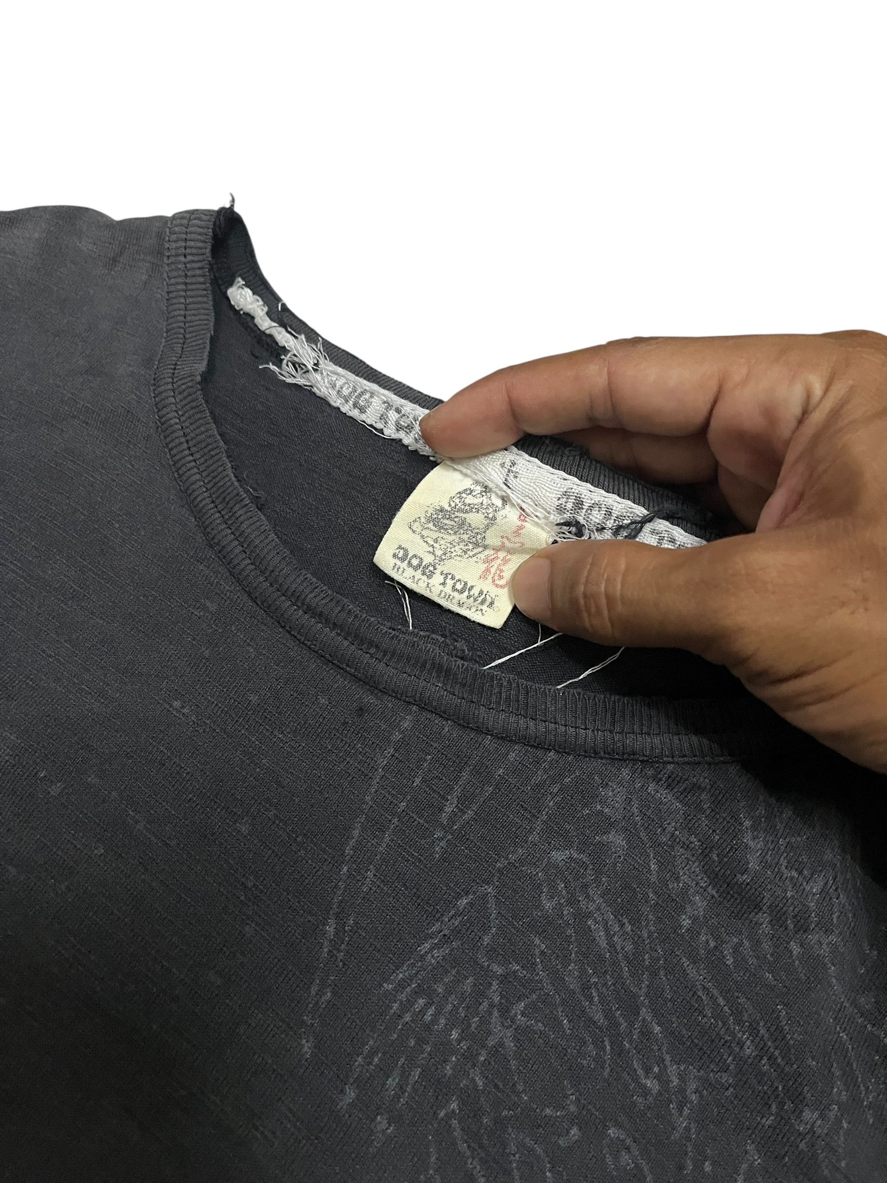 Dogtown Vintage Skate Black Dragon Distressed Beauty Beast Shirt Size US XL / EU 56 / 4 - 8 Thumbnail