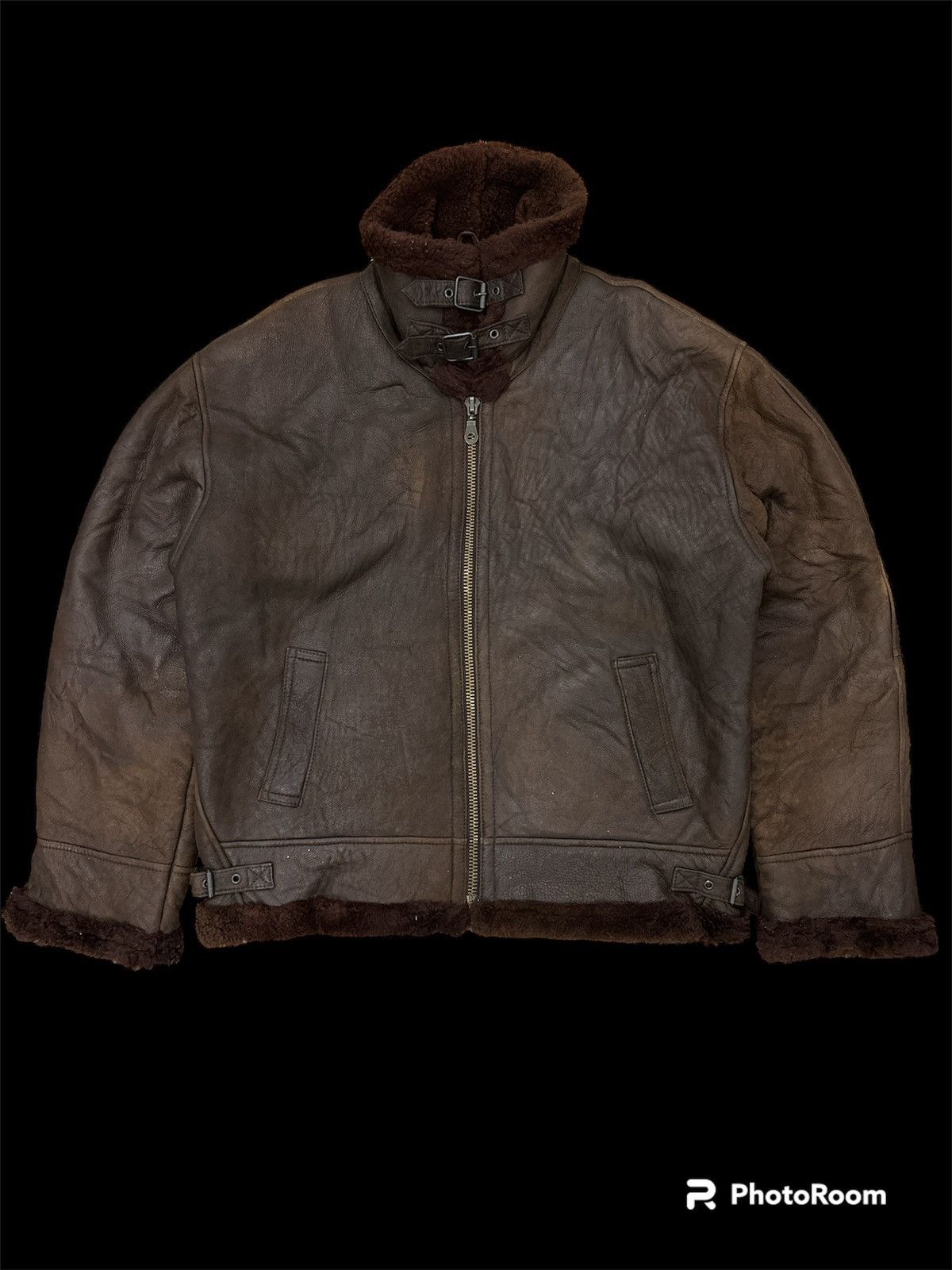 Beams Plus COLD🥶LEATHER FURR HEAVY JACKET Size US L / EU 52-54 / 3 - 1 Thumbnail