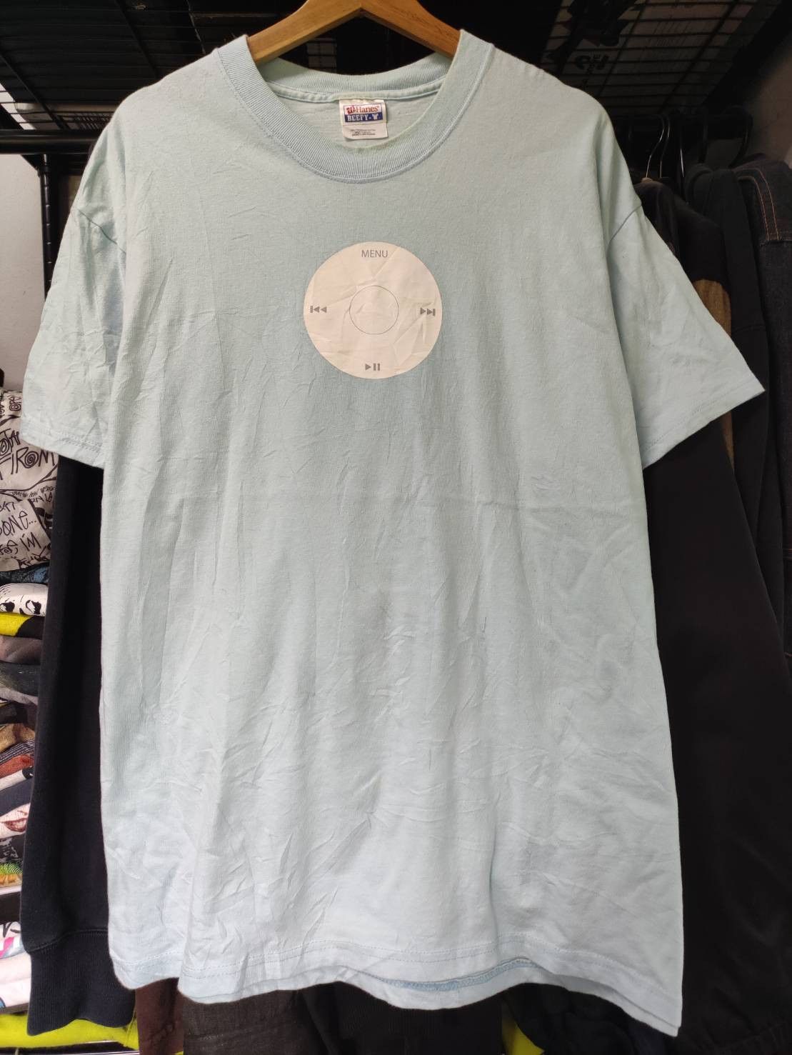 Apple Vtg 00's Apple Ipod Mini Promo T-Shirt Size US L / EU 52-54 / 3 - 3 Thumbnail