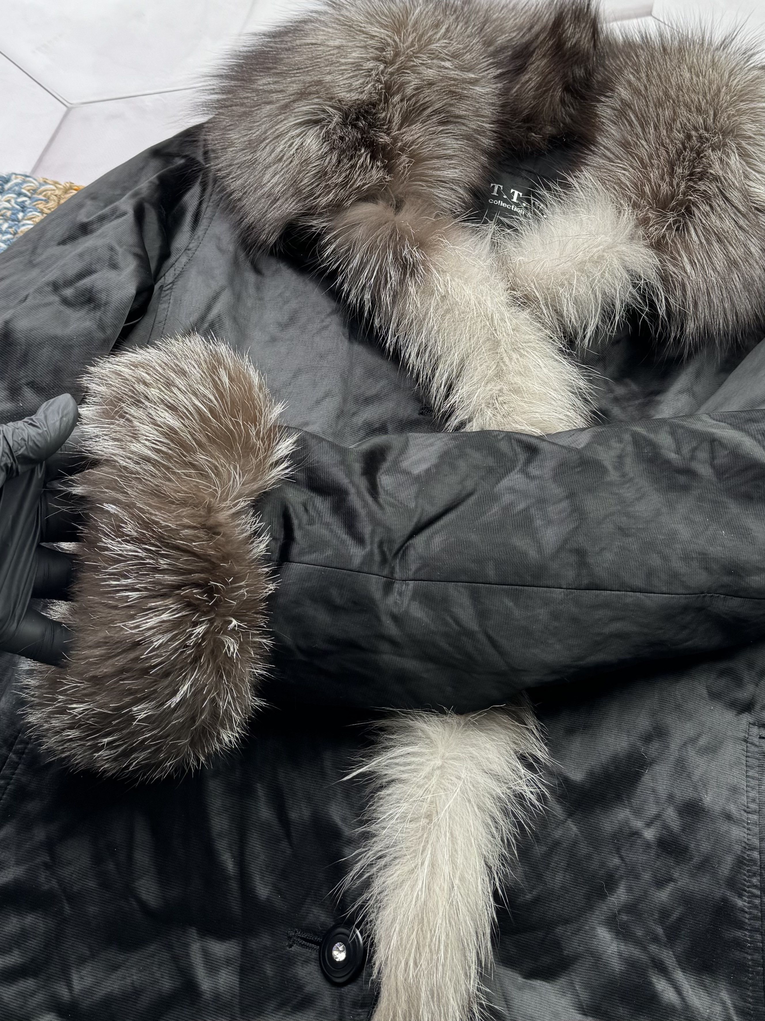 Japanese Brand Vintage Jacket With Real Fur Details (E4) Size L / US 10 / IT 46 - 5 Thumbnail