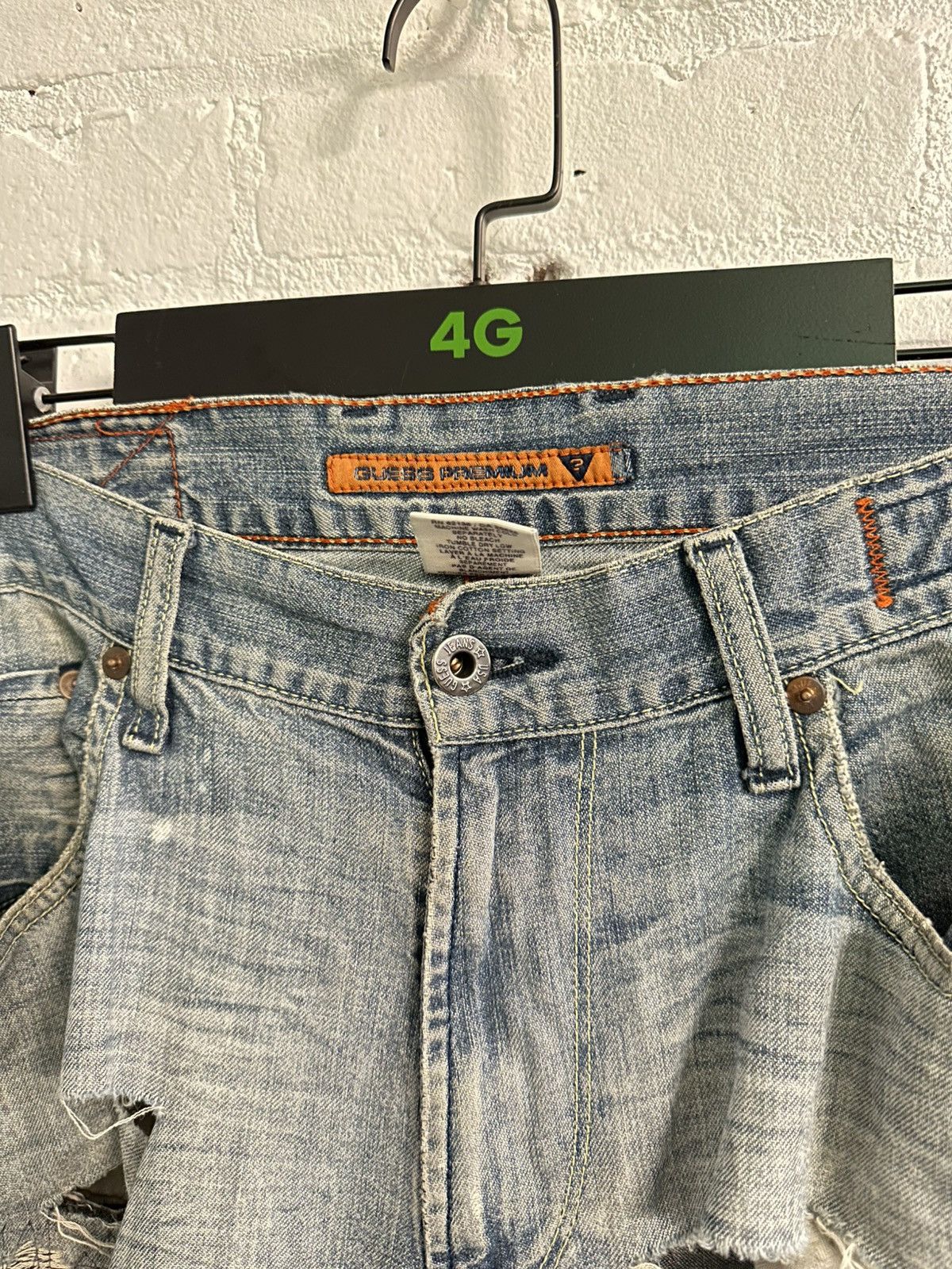 Vintage VINTAGE THRASHED OUT PREMIUM JEANS Size US 32 / EU 48 - 5 Thumbnail