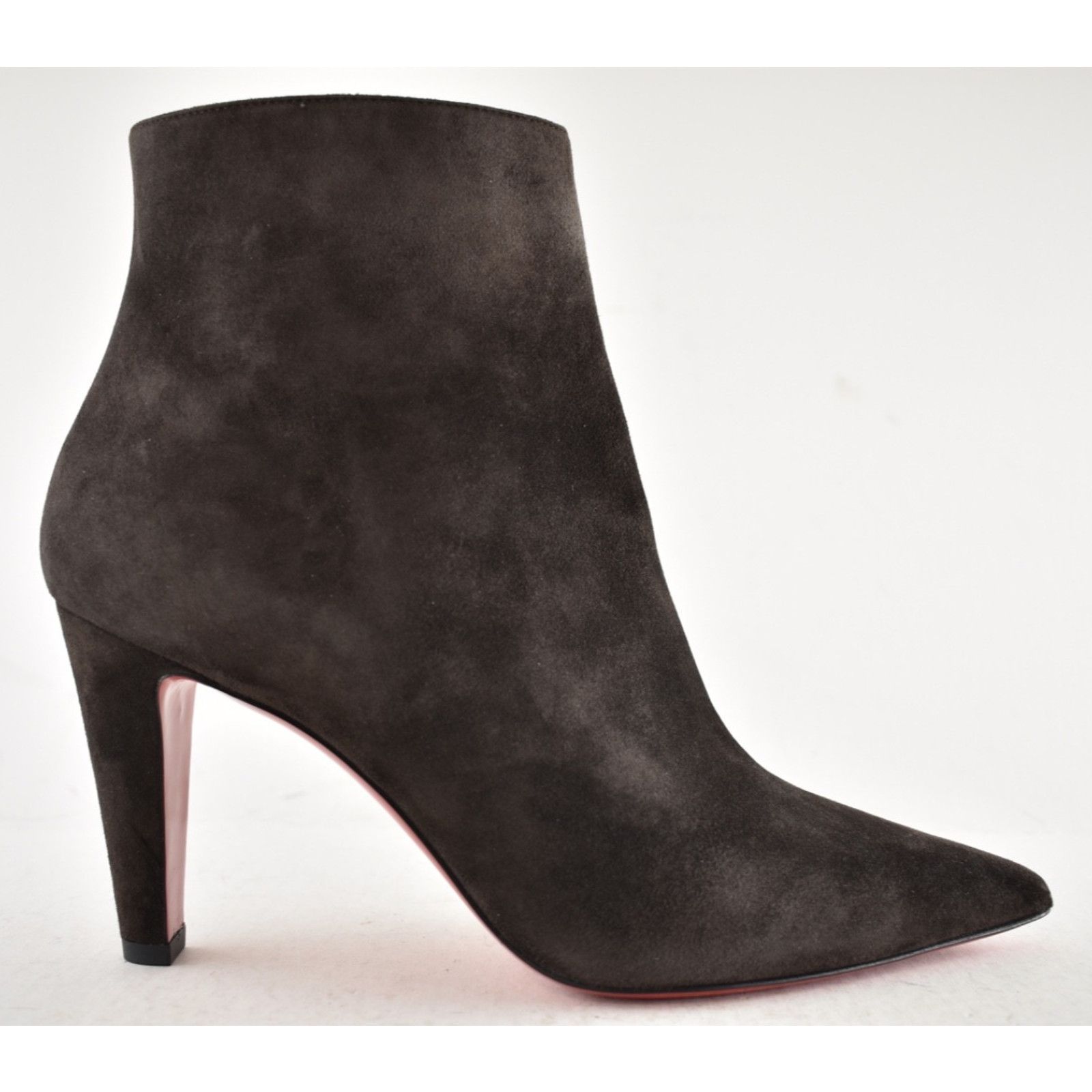Christian Louboutin Christian Louboutin Vibella Booty Cafe Brown Suede 39 Size US 9 / IT 39 - 2 Thumbnail