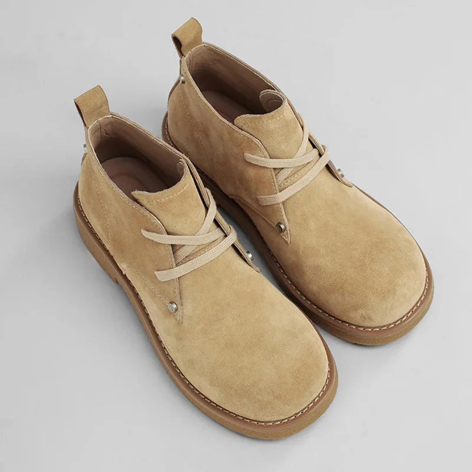 Other Faux Suede Derby Shoe Boots Size US 9.5 / EU 42-43 - 10 Thumbnail