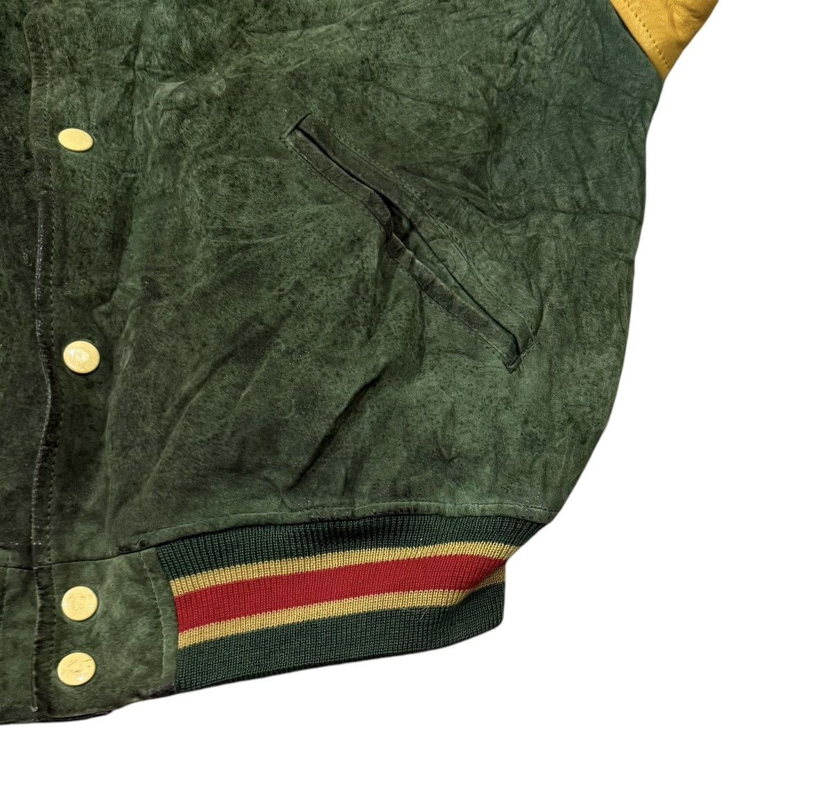 Leather Vintage Ice Fire 1953 Pig Skin Leather Varsity Jacket Size US M / EU 48-50 / 2 - 4 Thumbnail