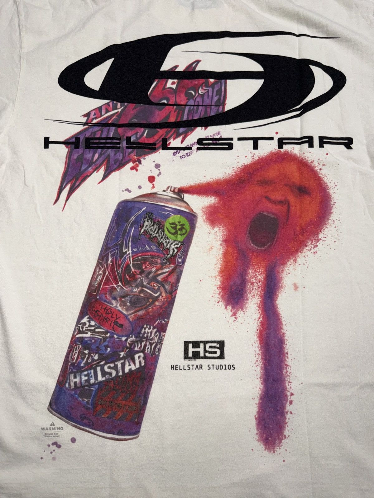 HELLSTAR Hellstar Spray Paint Kid T-shirt Size US L / EU 52-54 / 3 - 4 Thumbnail