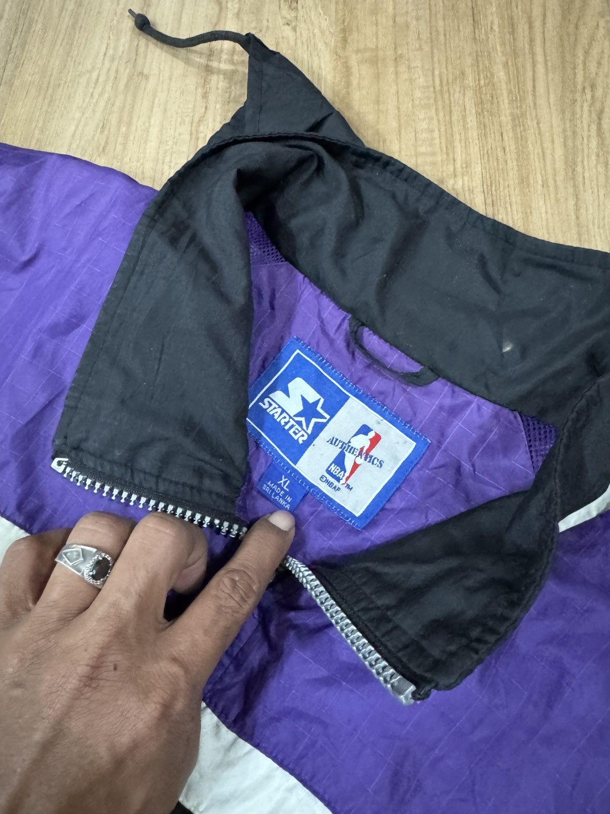 NBA × Starter × Vintage Vintage LA LAKERS windbreaker Size US XL / EU 56 / 4 - 3 Thumbnail