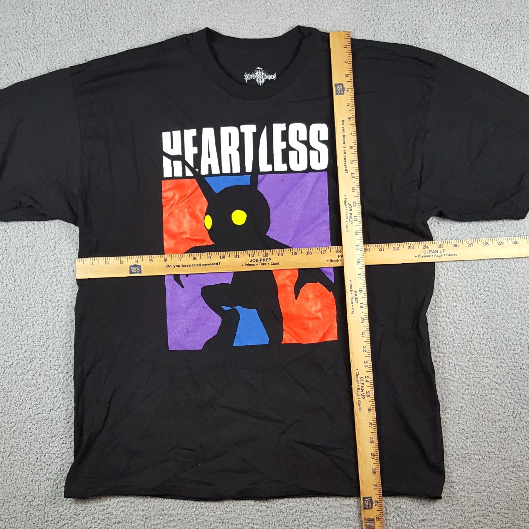 Disney VINTAGE Kingdom Hearts 3 Heartless PlayStation Promo Men's Size 2X Gaming Sony Shirt Size US XXL / EU 58 / 5 - 7 Thumbnail