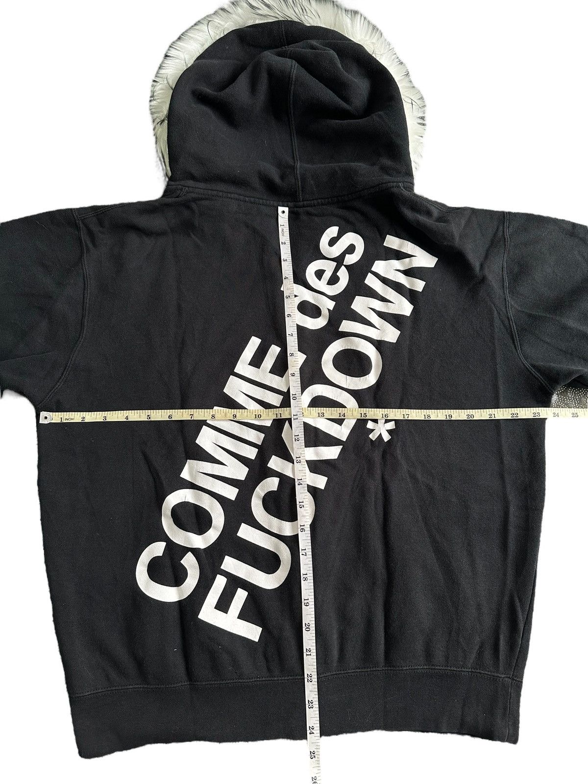Japanese Brand COMME DES F*CKDOWN Zip FUR HOODIE IFSIXWASNINE LGB STYLE Size US XL / EU 56 / 4 - 9 Thumbnail