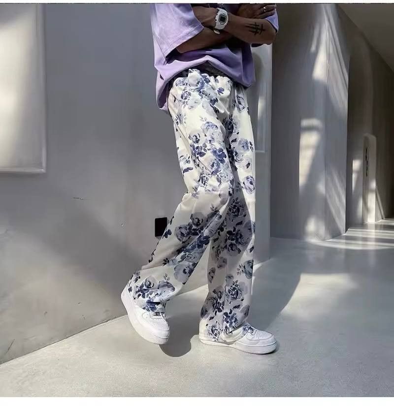 Japanese Brand × Vintage floral pants Size US 34 / EU 50 - 4 Thumbnail
