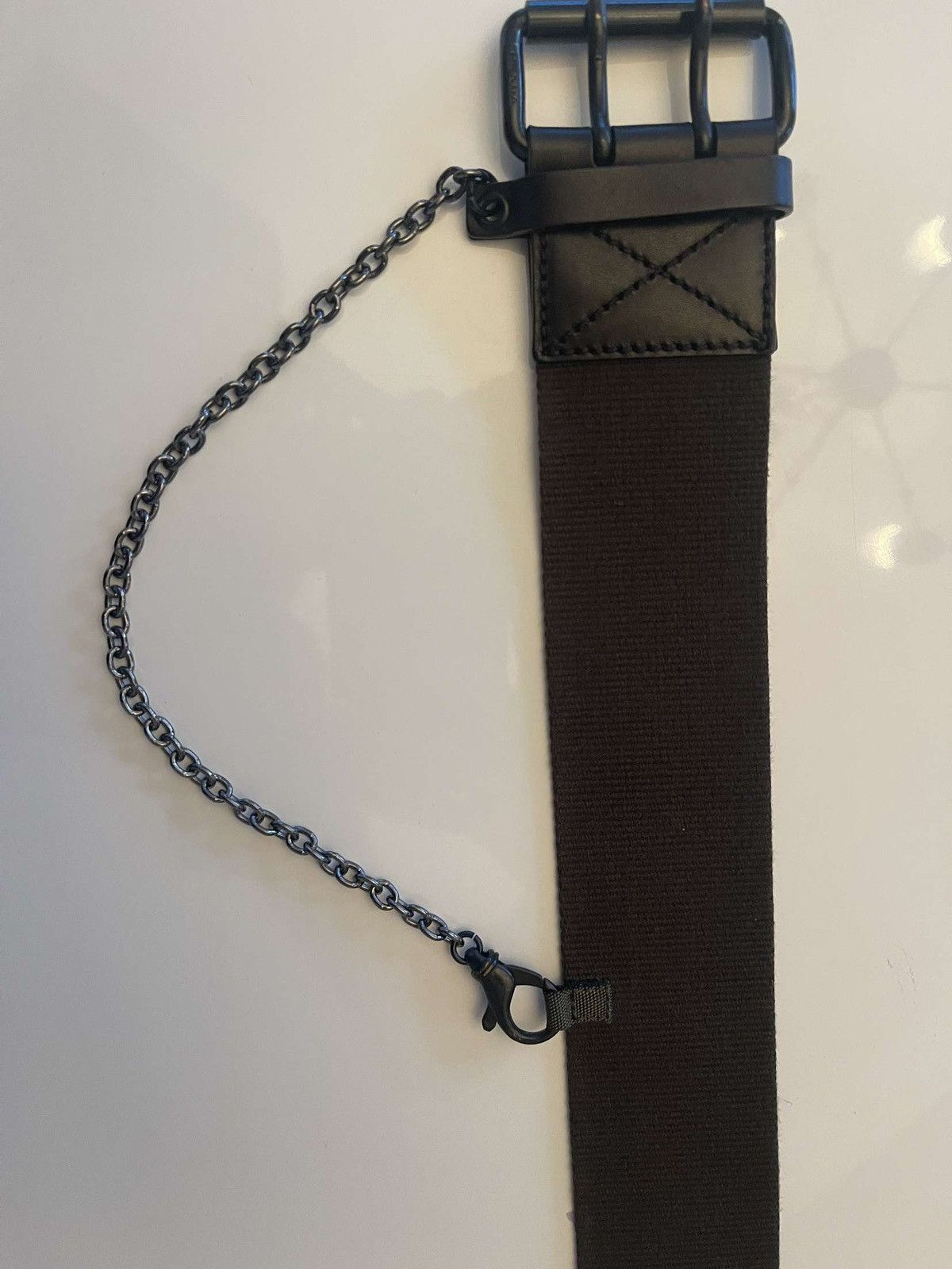 Prada 2000’s Prada Military Belt Size 30 - 4 Thumbnail