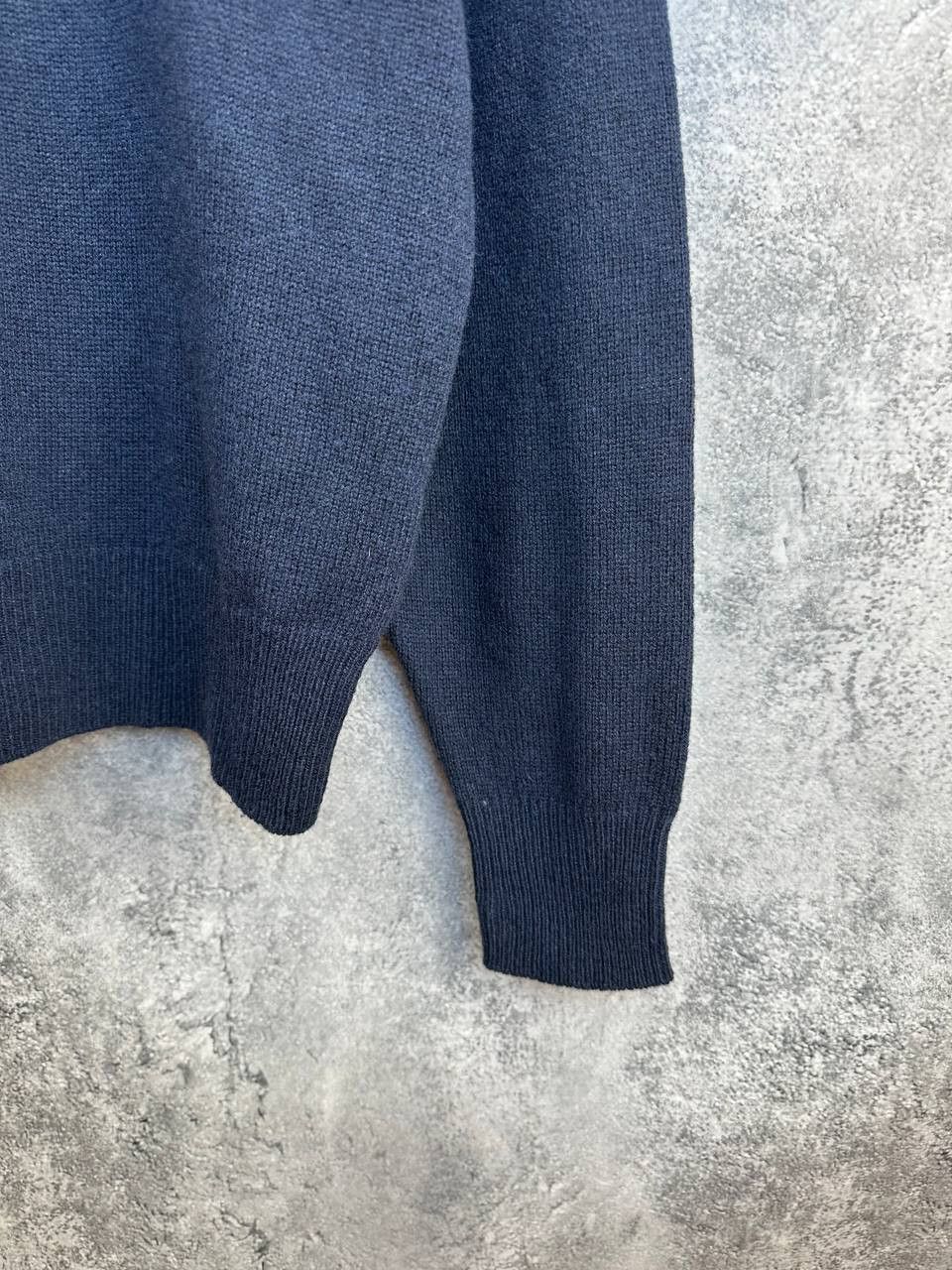 Other House of Bruar Pure Lambswool Crew Neck Sweater Navy Jumper Size US L / EU 52-54 / 3 - 8 Thumbnail