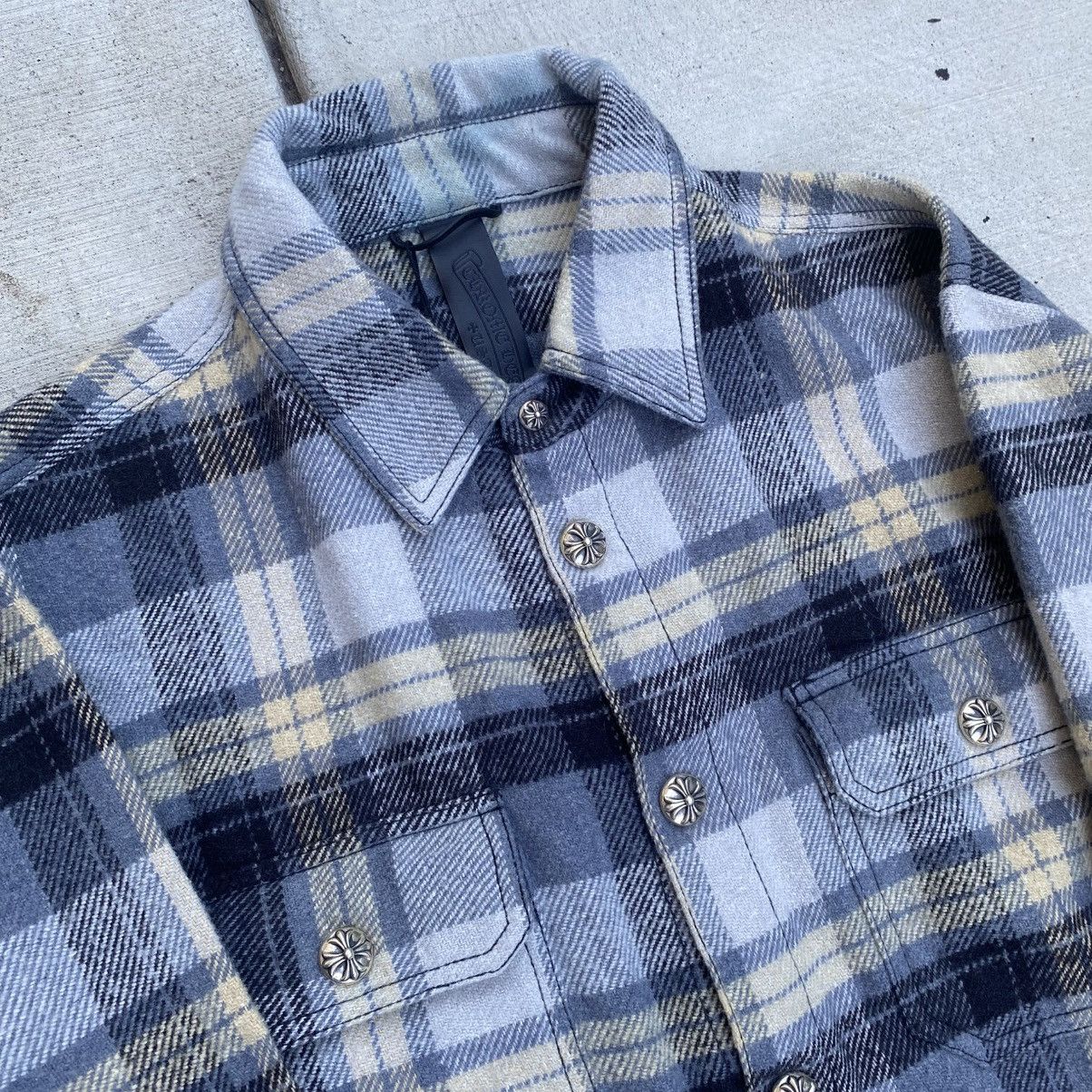 Chrome Hearts Chrome Hearts Work Dog Flannel Gray Size US S / EU 44-46 / 1 - 3 Thumbnail