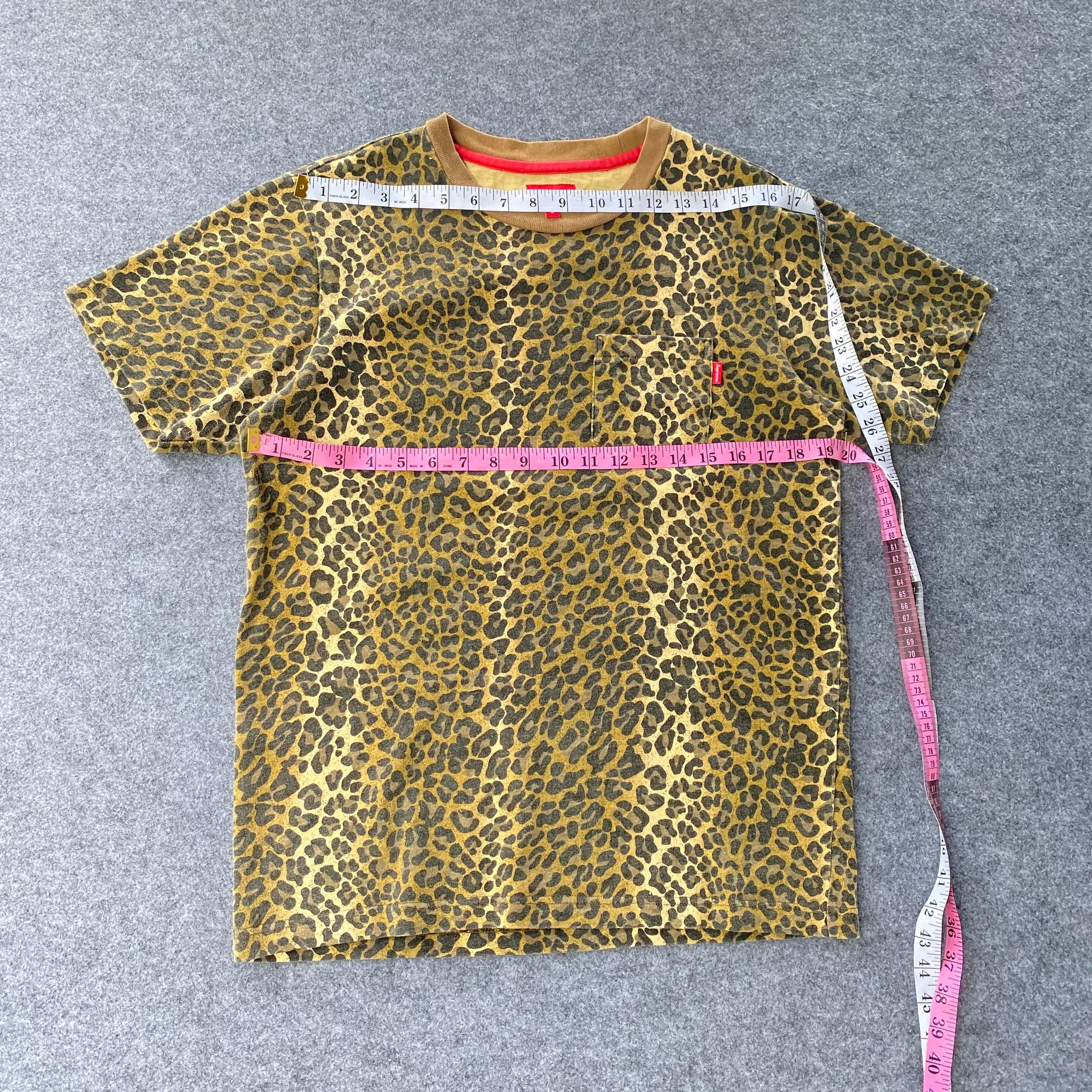 Supreme Vintage Supreme Tiger Stripe Single Pocket Tshirt Size US S / EU 44-46 / 1 - 4 Thumbnail