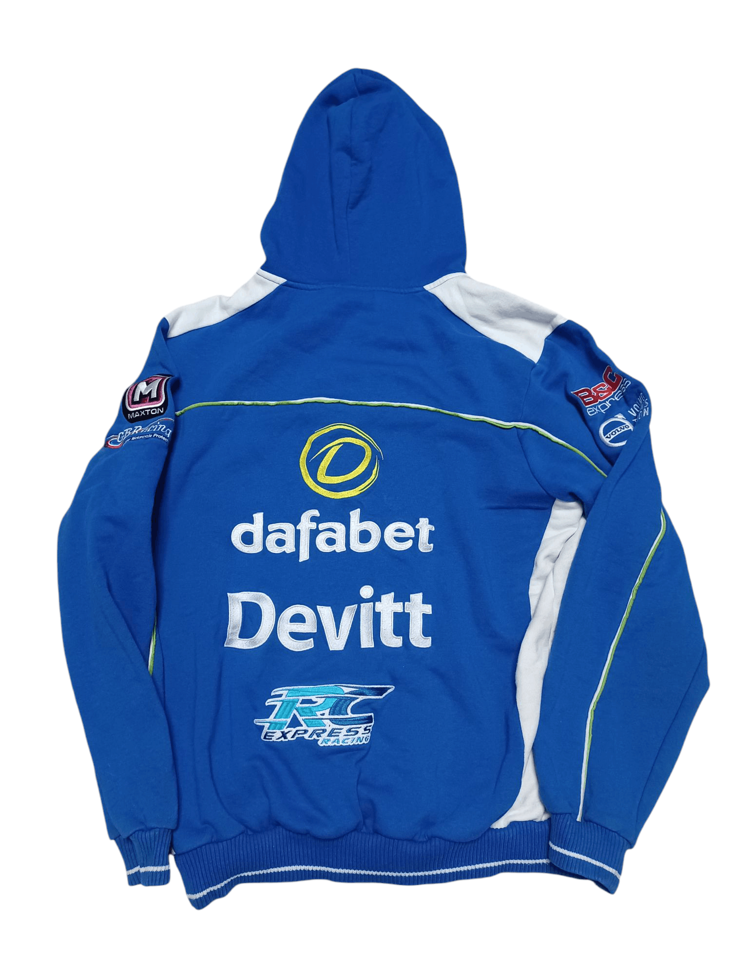 Formula 1 KAWASAKI BRITSH TRUCKS MOTORSPORT ISLE OF MAN ZIP HOODIE Size US L / EU 52-54 / 3 - 4 Thumbnail