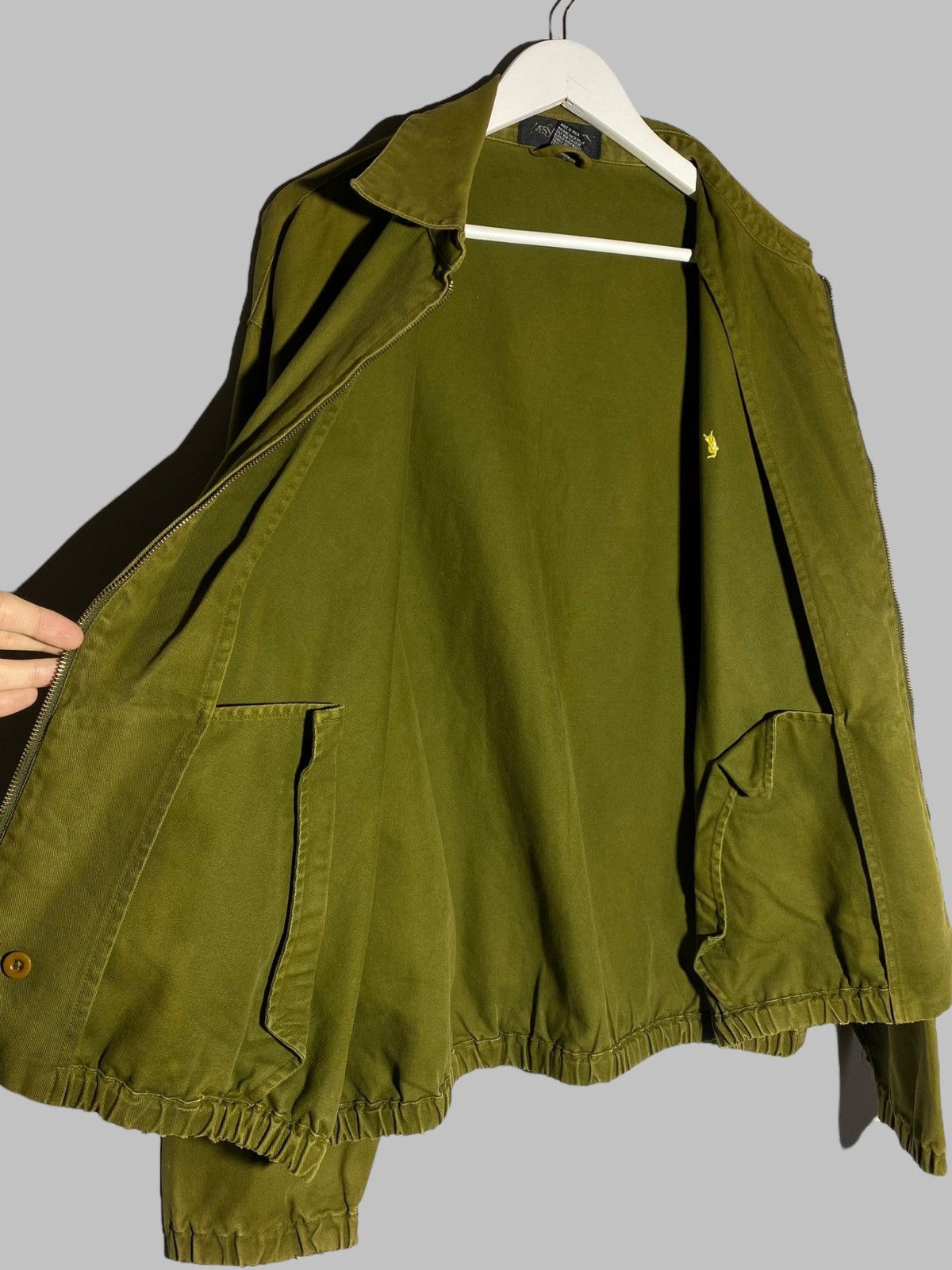 Yves Saint Laurent VINTAGE YSL YVES SAINT LAURENT 90s DISTRESSED FADED JACKET Size US XL / EU 56 / 4 - 11 Thumbnail
