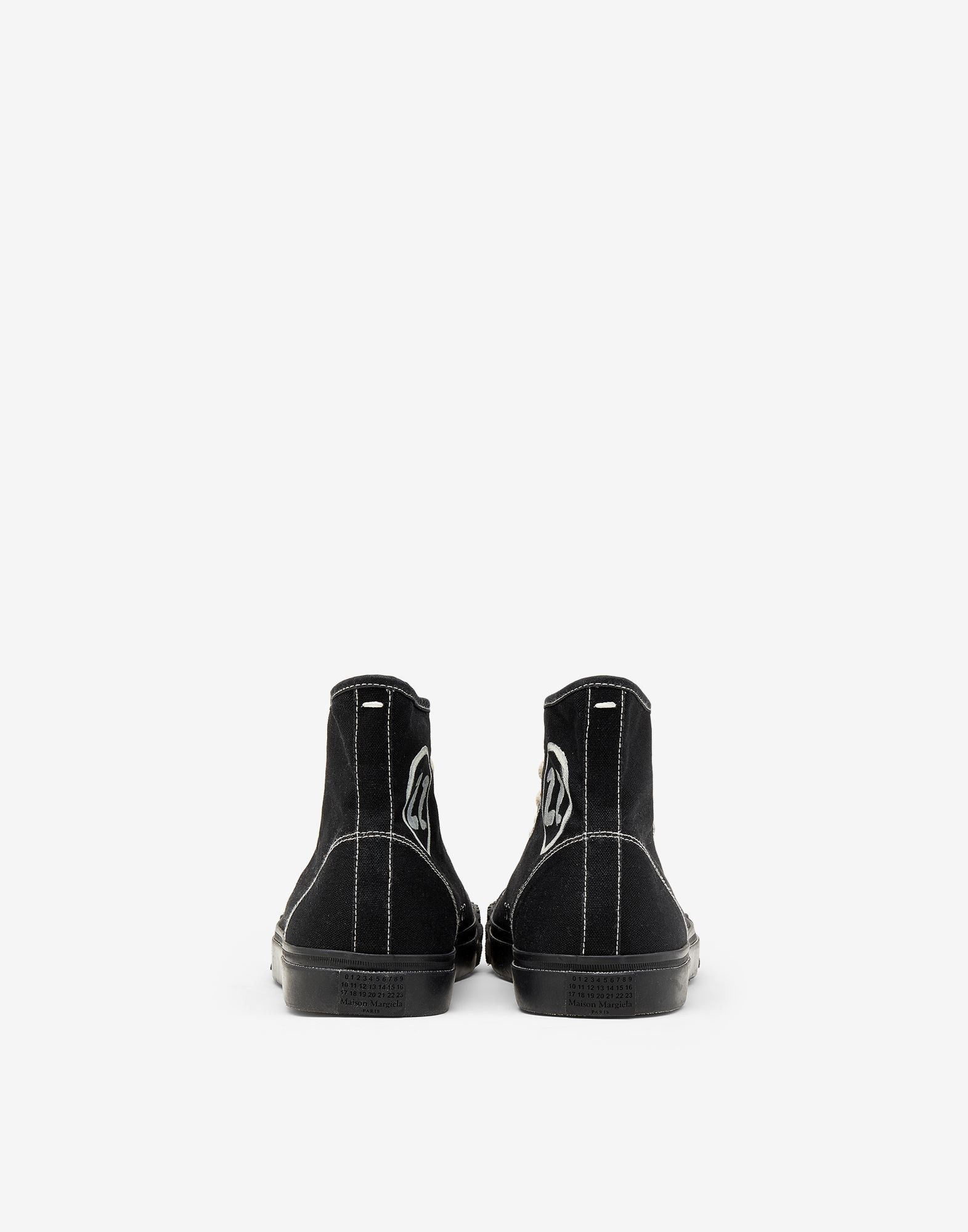 Maison Margiela oc11z0725 Tabi Hi-Top Sneakers in Black Size US 11.5 / EU 44-45 - 3 Thumbnail