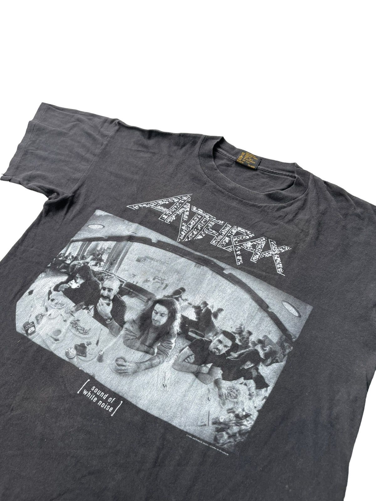 Band Tees VTG 1993 Brockum Anthrax Sound of White Noise Tour Size US L / EU 52-54 / 3 - 2 Thumbnail