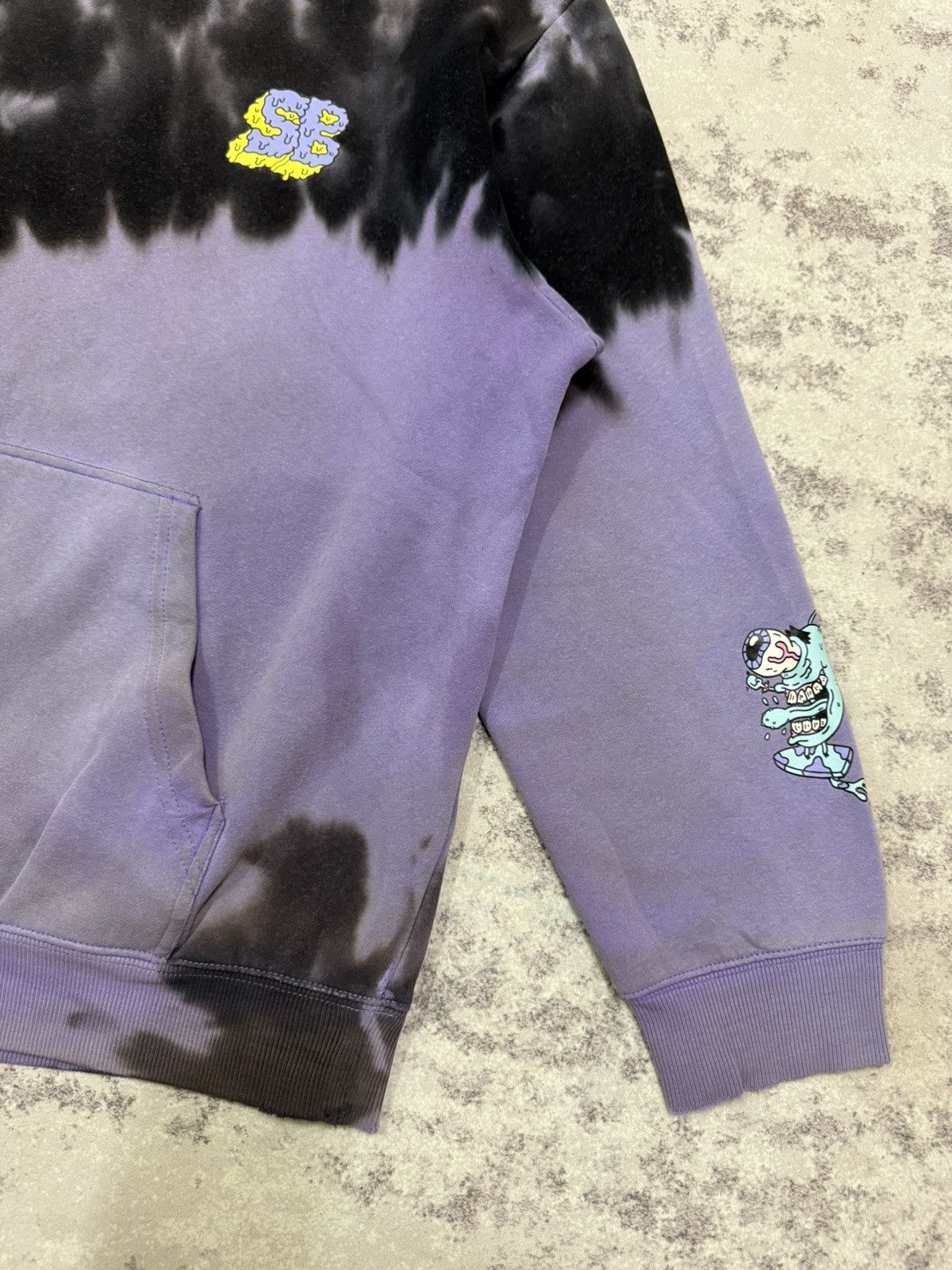 H&M H&M X Sponge Bob Tie Dye Pullover Sweater Hoodie Size US M / EU 48-50 / 2 - 5 Thumbnail
