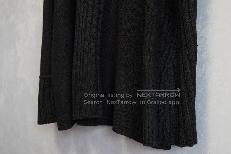 Yohji Yamamoto Yohji Yamamoto Black Knit Sweater Size US M / EU 48-50 / 2 - 5 Thumbnail