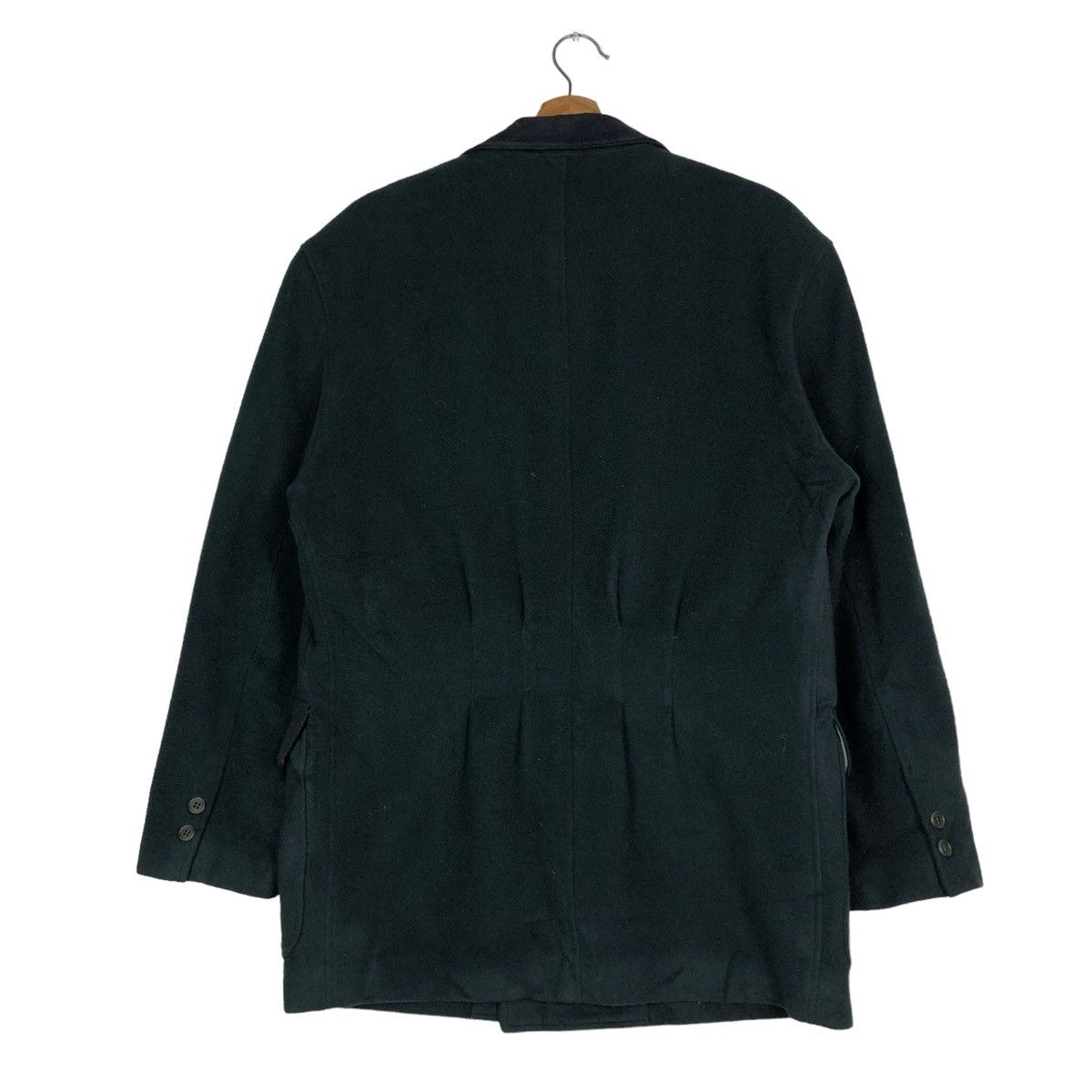 Japanese Brand 🔥VINTAGE LANVIN STUDIO PARIS WOOL DOUBLE COLLAR Size US M / EU 48-50 / 2 - 8 Thumbnail
