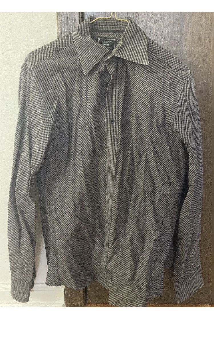 Eighty Eight Eighty Eight Special Edition Gray Checkered Shirt S Size US S / EU 44-46 / 1 - 1 Thumbnail
