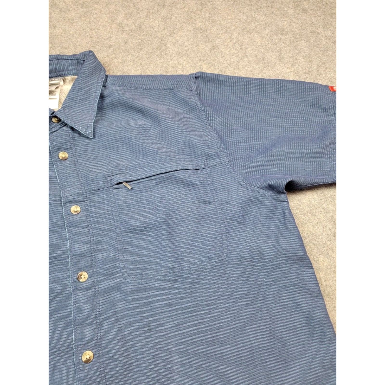 The North Face The North Face Shirt Mens Large Blue Short Sleeve Button Up Outdoor Casual Size US L / EU 52-54 / 3 - 5 Thumbnail