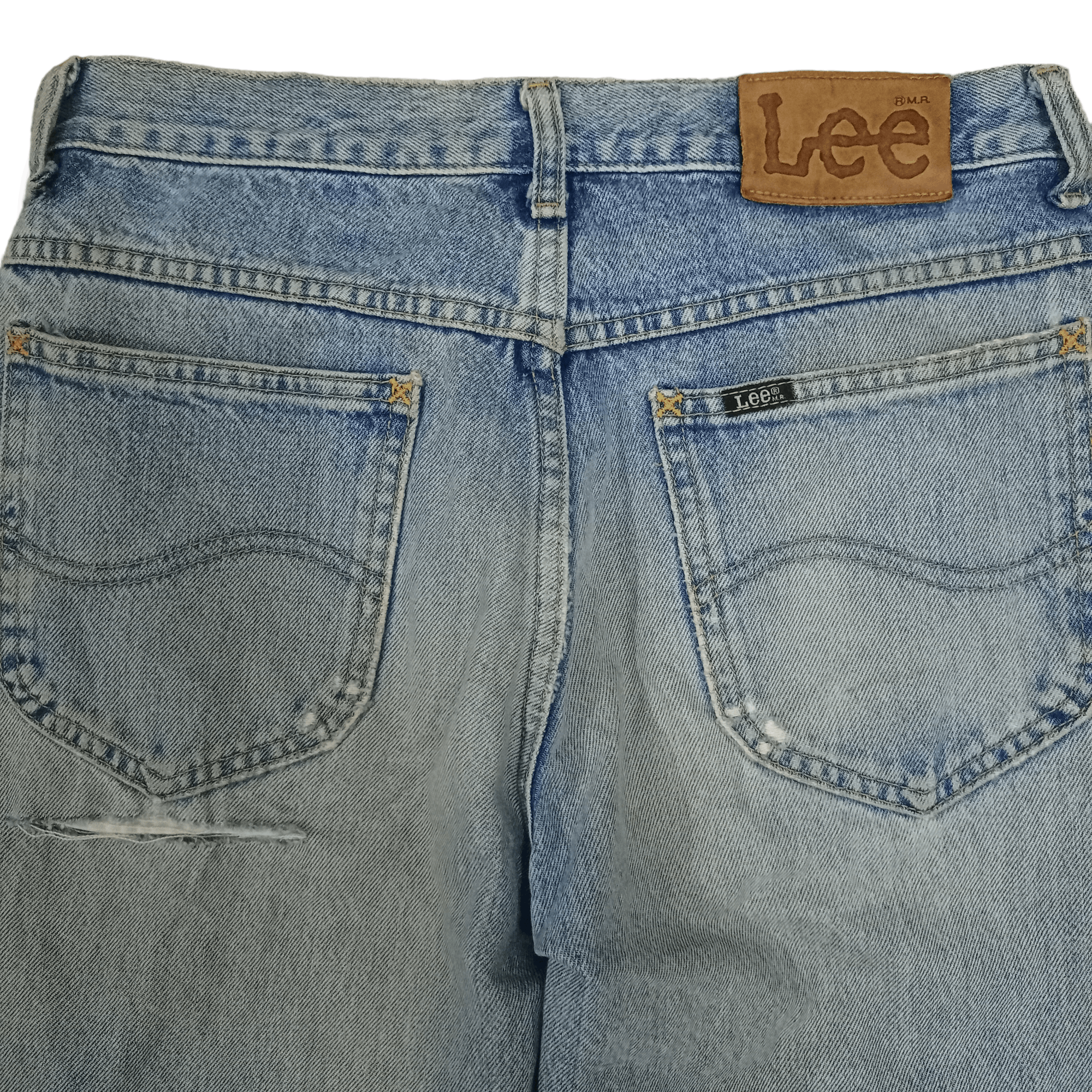 Lee Vintage Lee Riders Sanforized Faded Distressed Jeans 28x30 Size US 28 / EU 44 - 7 Thumbnail