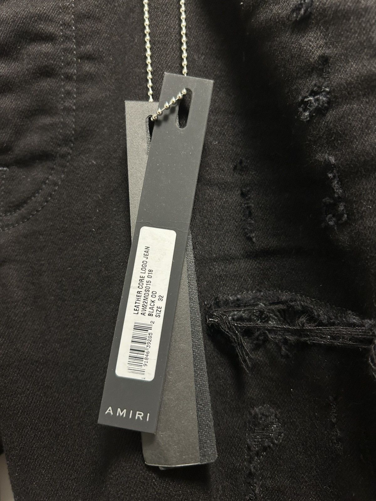 Amiri Leather Core Logo Jean Size US 32 / EU 48 - 7 Thumbnail