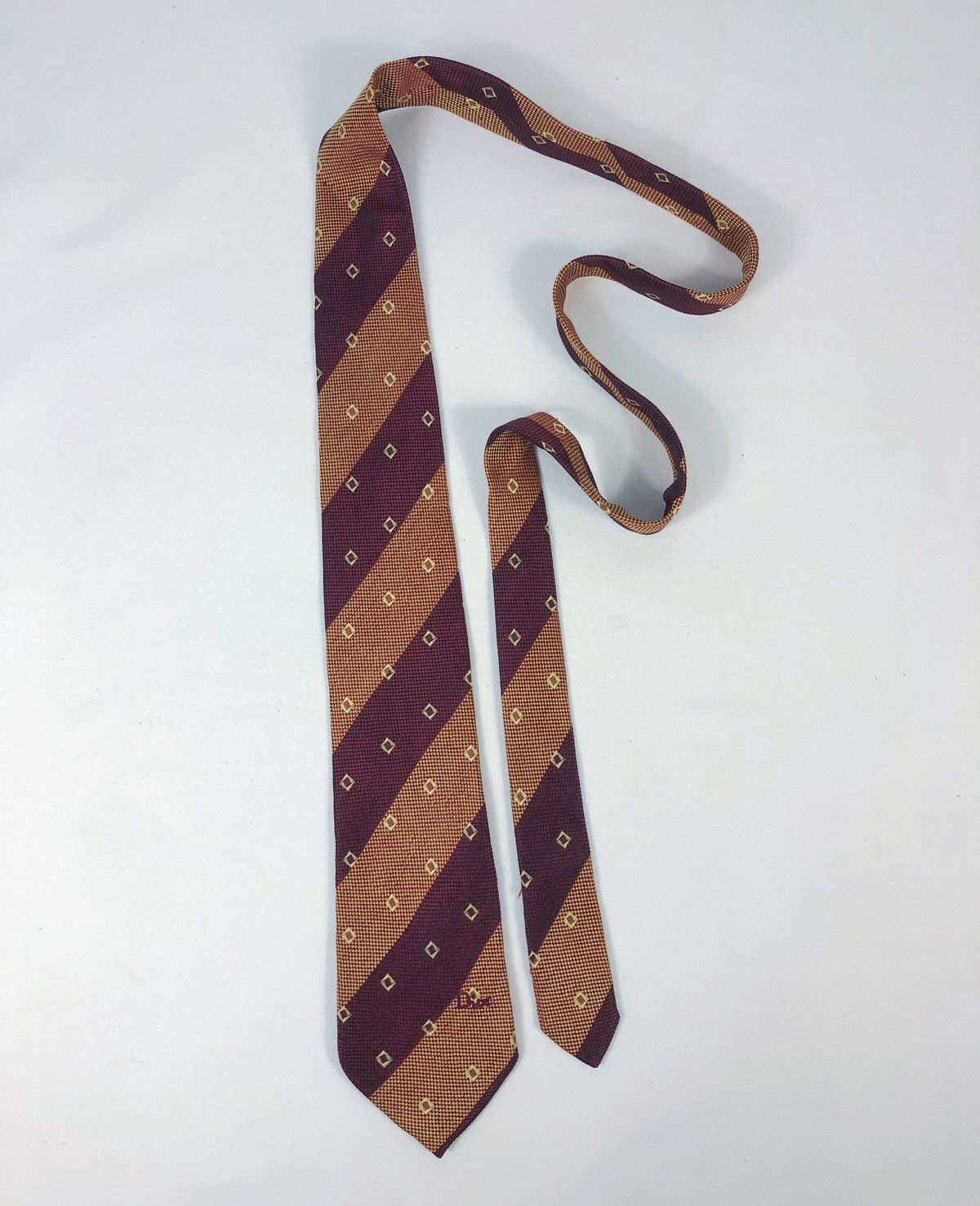 Christian Dior Monsieur × Vintage Rare Vintage Christian Dior Monsieur Silk Tie Size ONE SIZE - 2 Thumbnail