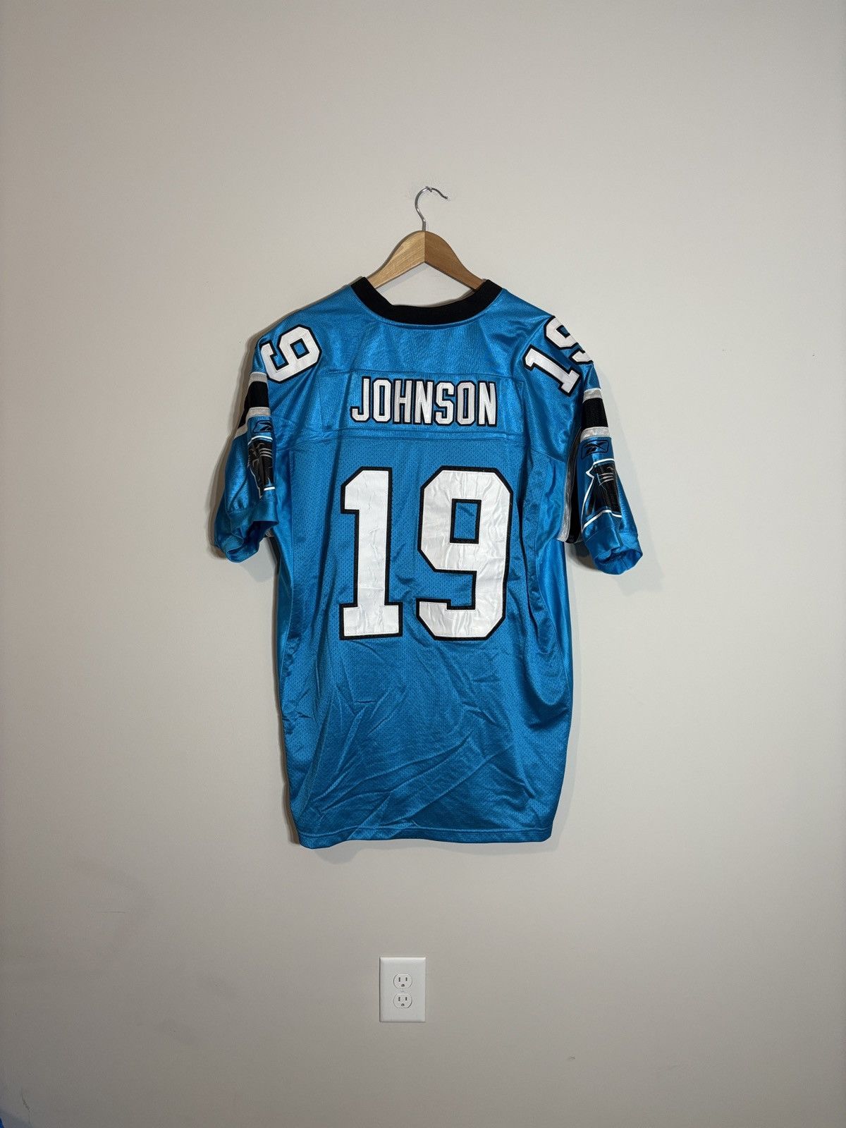 Reebok Vtg Reebok OnField Johnson Carolina Panthers Jersey 52 Size US XL / EU 56 / 4 - 6 Thumbnail